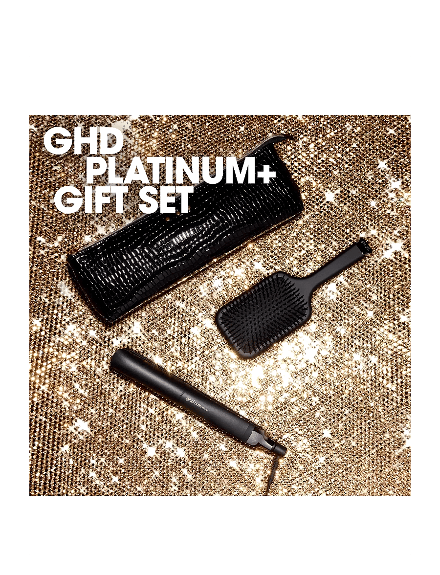 ghd - ghd Platinum+ Gift Set - Hair Straightener - giftset - black - 1