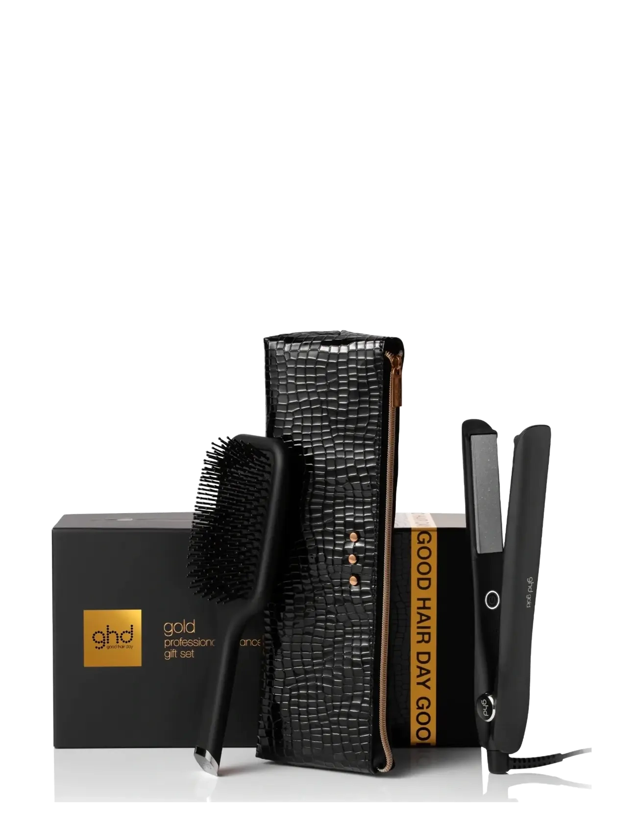 ghd ghd Gold Christmas Gift Set - Hair Straightener - Mors dag-presenter - BLACK / black