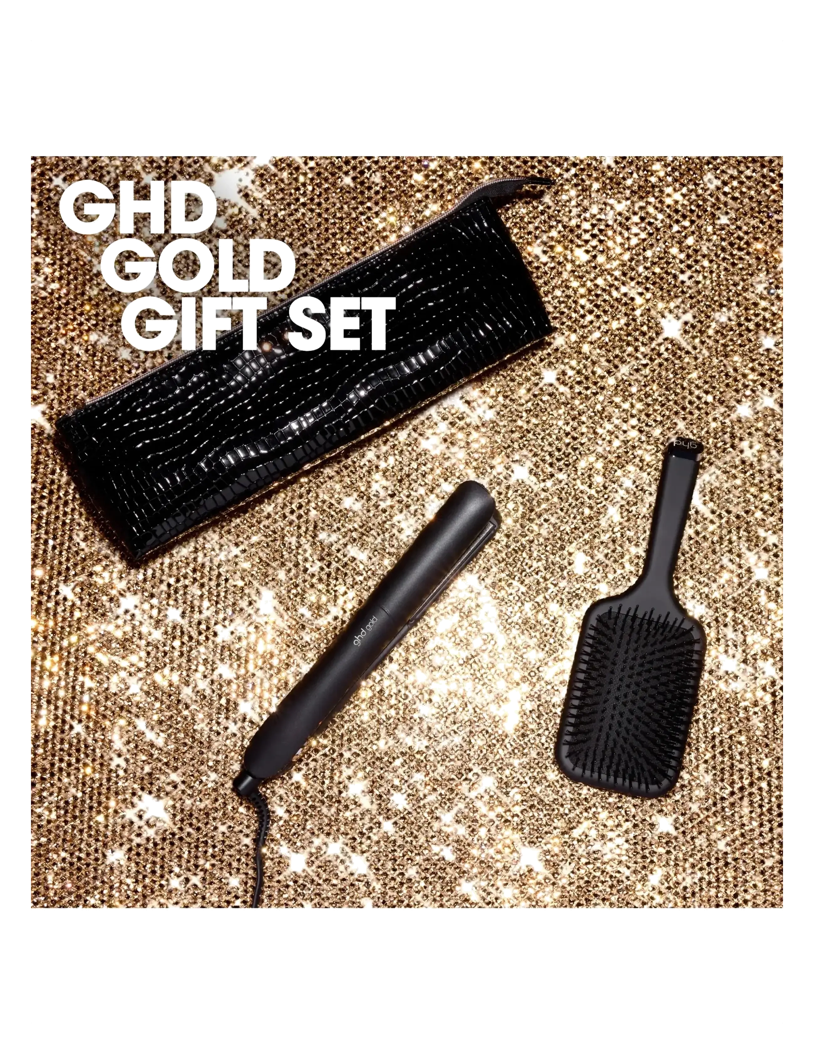 ghd - ghd Gold Christmas Gift Set - Hair Straightener - black - 1