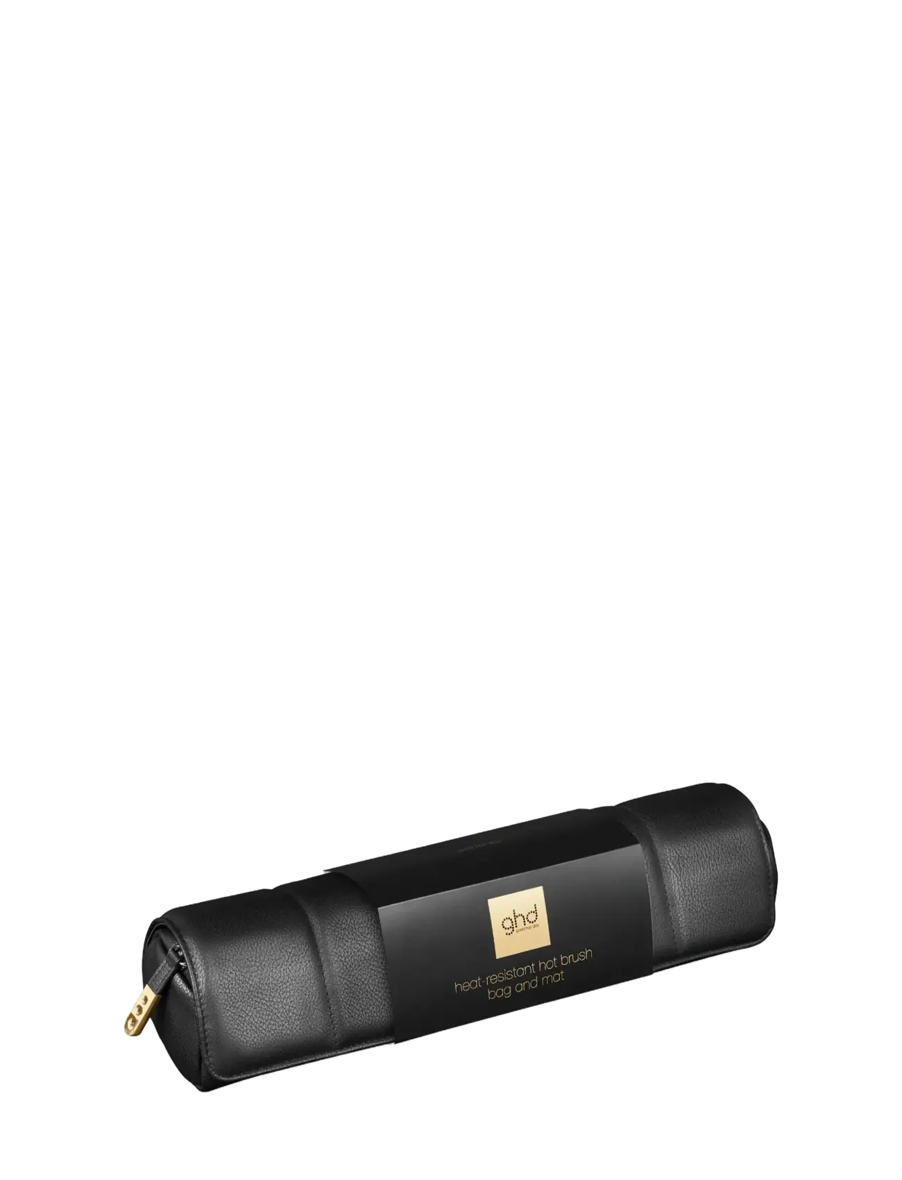 ghd 2-In-1 Heat-Resistant Hot Brush Bag & Mat, Varmebestandig Varmbørste Taske Og Måtte, Sort, Str: ONE SIZE