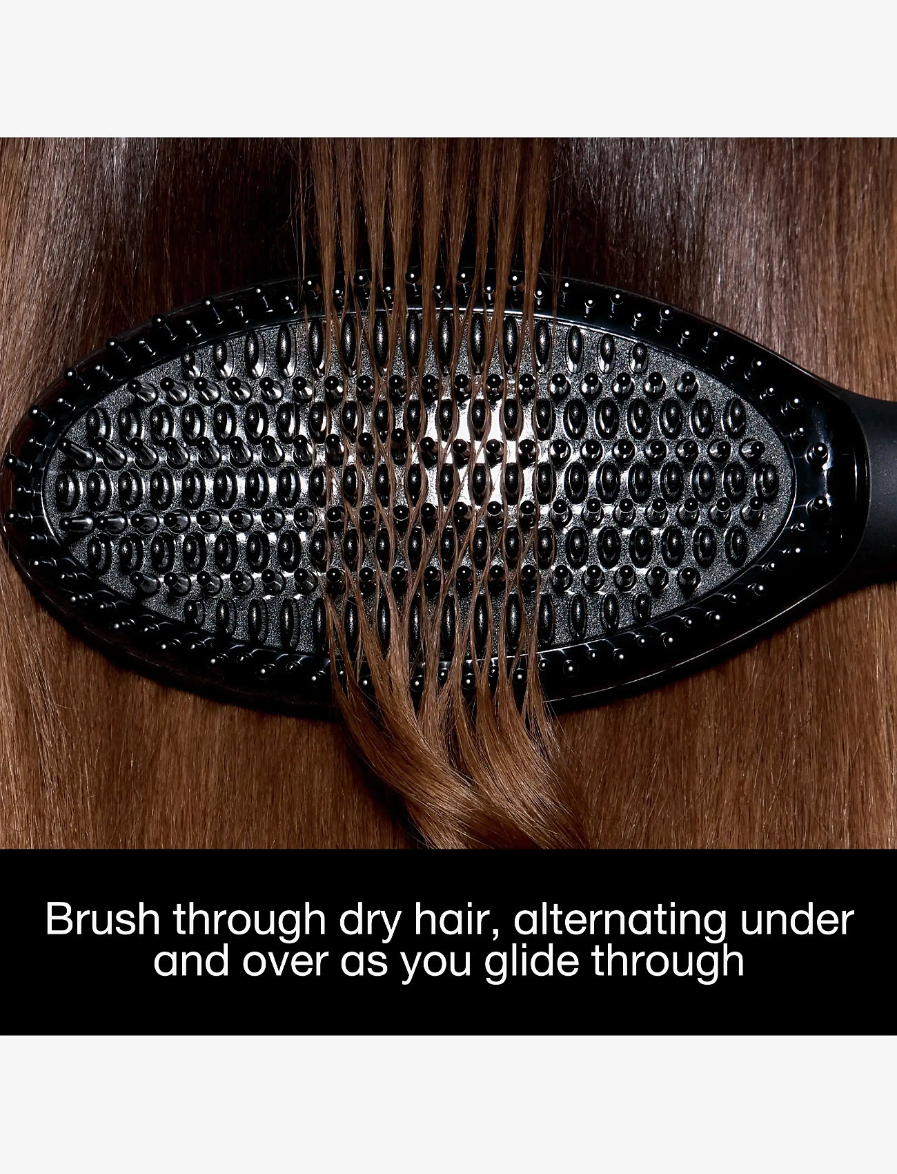 ghd - ghd Glide+ Smoothing Hot Brush - Black - varmebørster - no color - 3