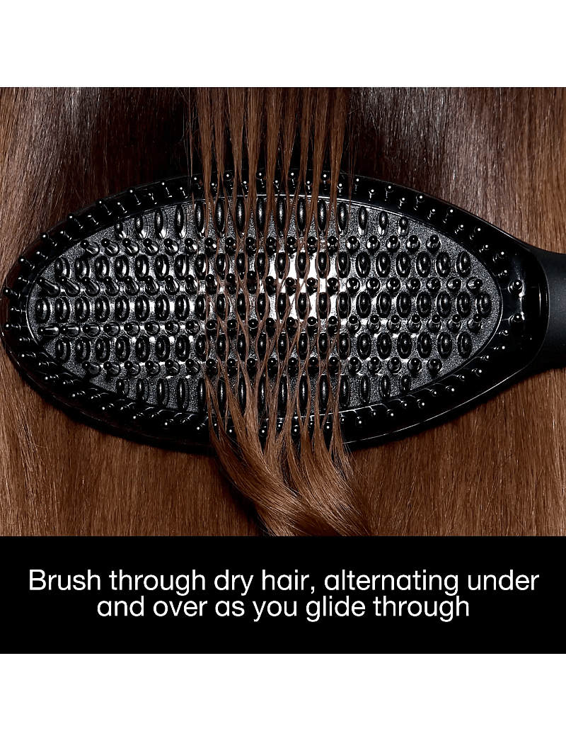 ghd - ghd Glide+ Smoothing Hot Brush - Black - föönharjad - no color - 3