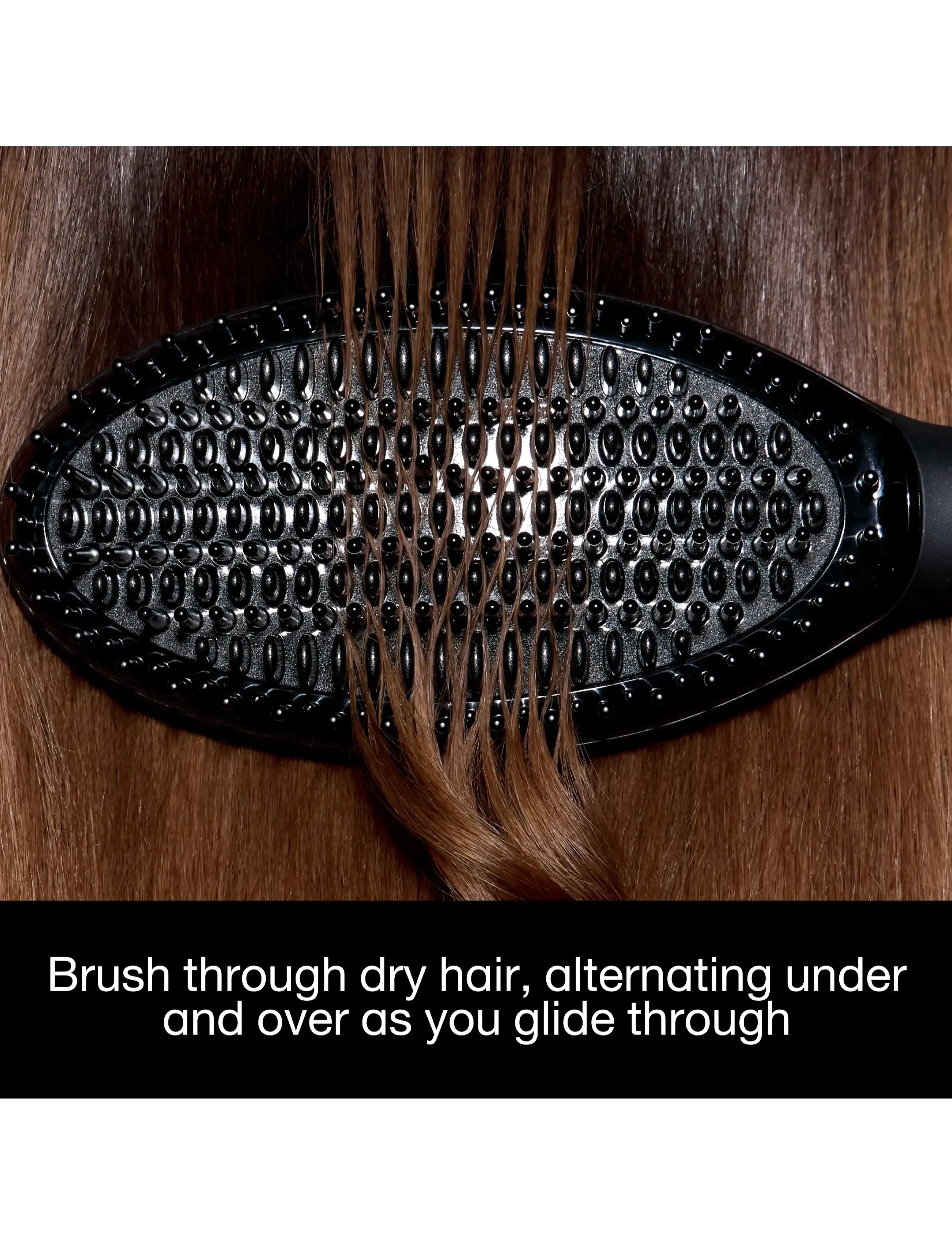 ghd - ghd Glide+ Smoothing Hot Brush - Black - stylingverktøy - no color - 3