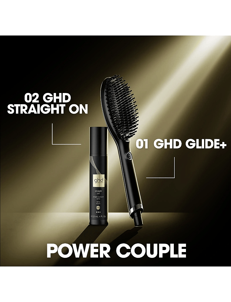 ghd - ghd Glide+ Smoothing Hot Brush - Black - föönharjad - no color - 5