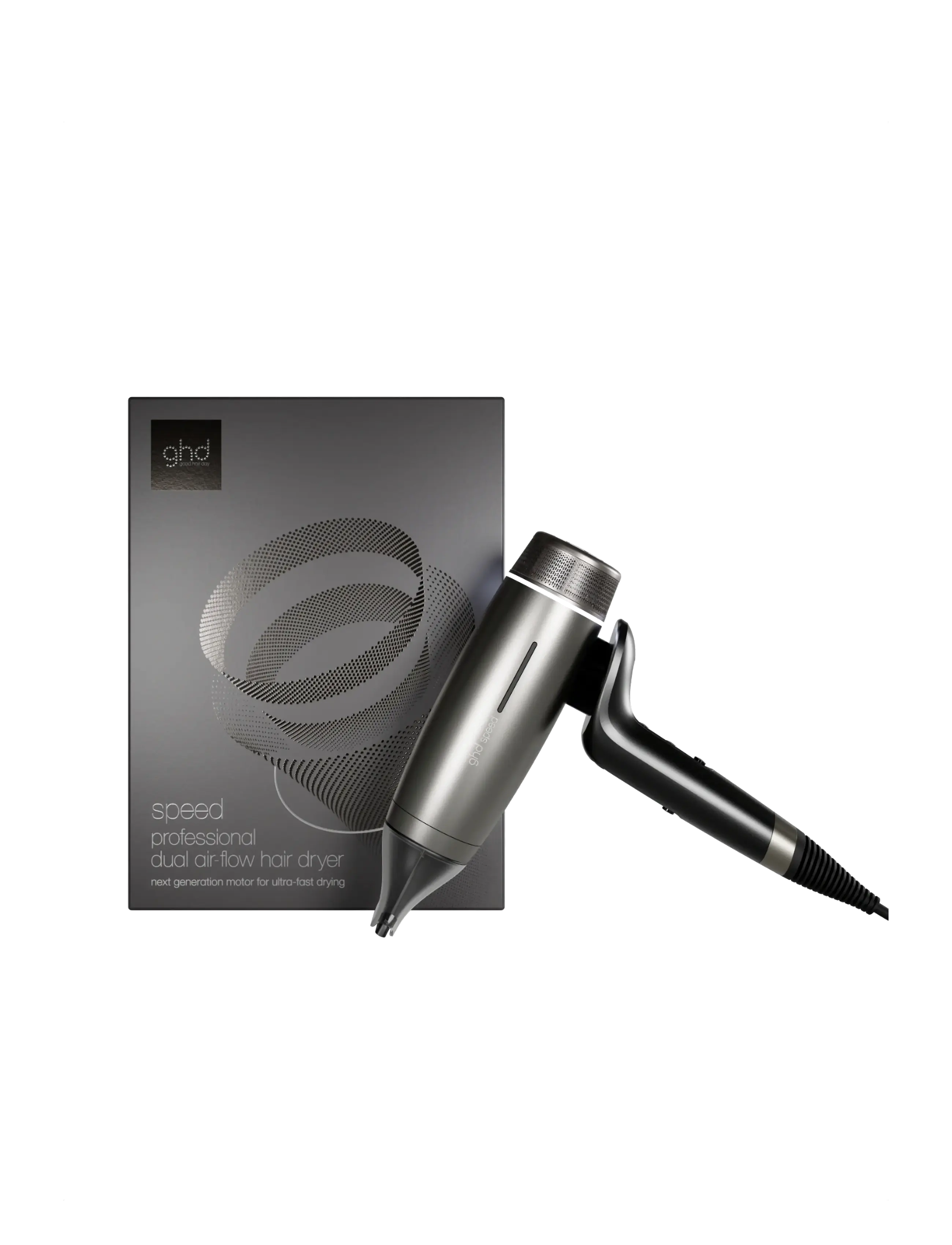 ghd Ghd Speed Titanium Black, One Size, Black, Værktøj > Tørretumblere, Dame