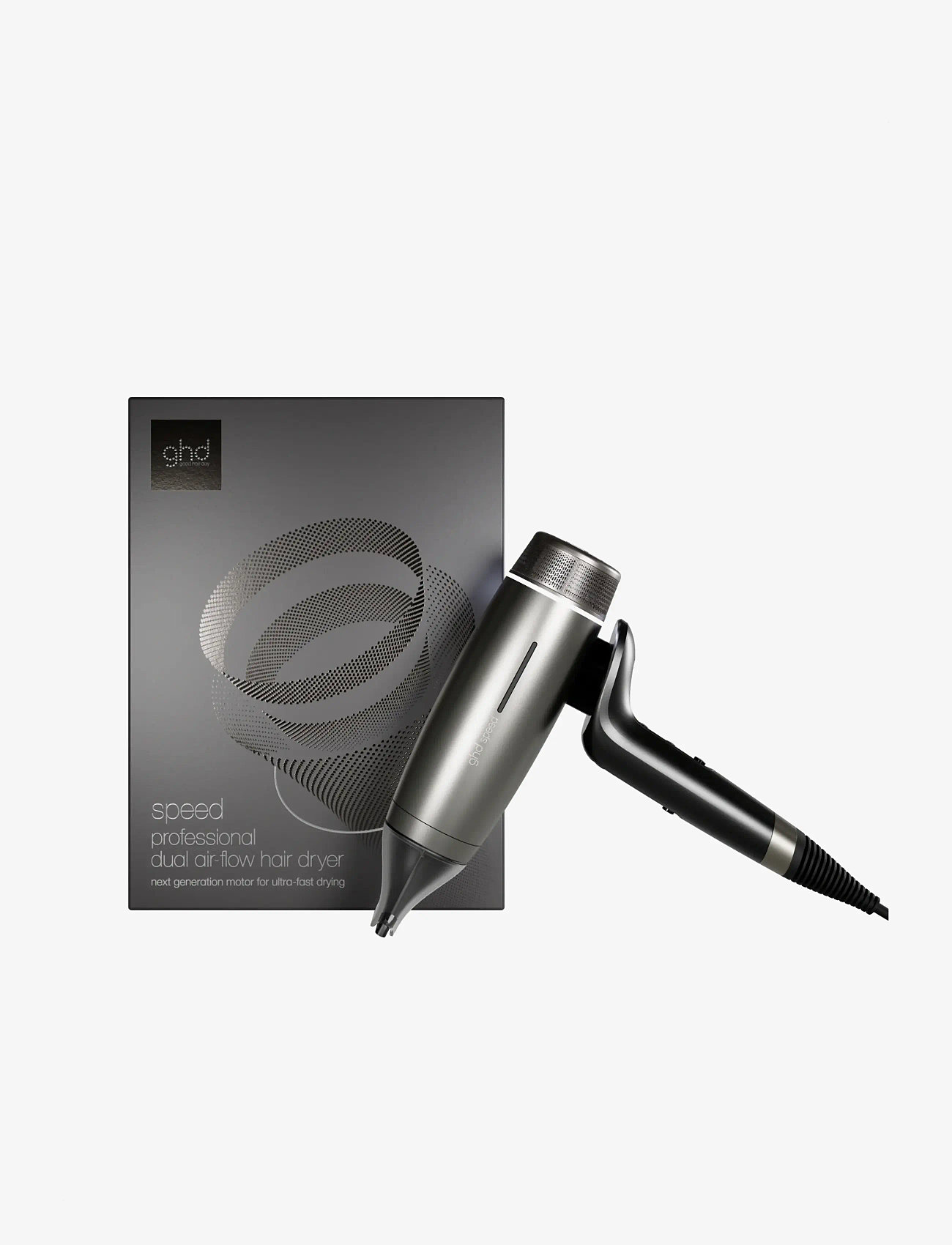 ghd - ghd Speed Titanium Black - hårtørrere - titanium black - 1