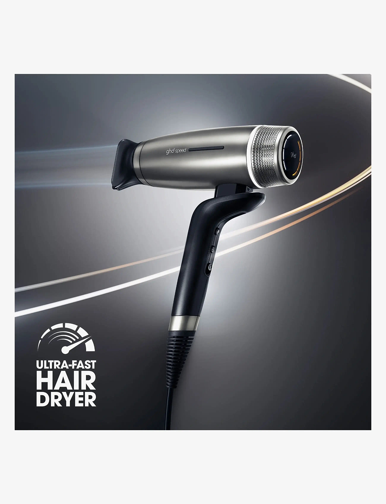 ghd - ghd Speed Titanium Black - hårtørrere - titanium black - 2