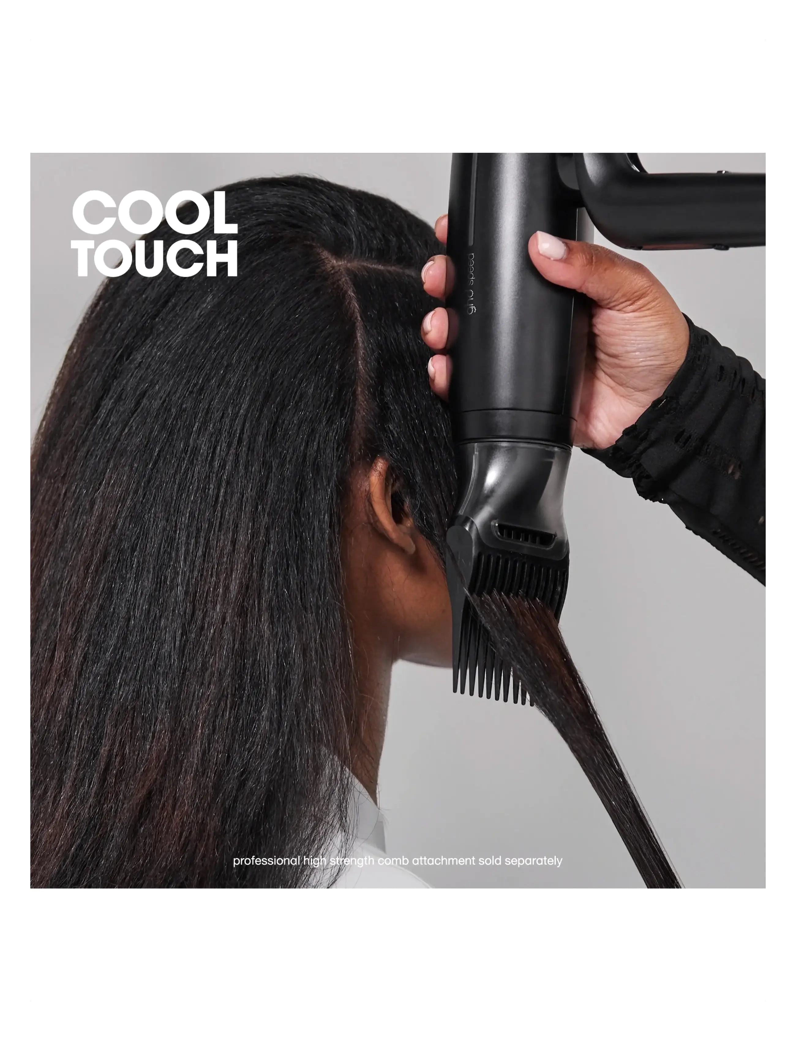 ghd - ghd Speed Titanium Black - hárblásarar - titanium black - 5