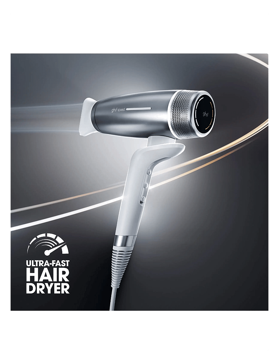 ghd - ghd Speed Silver White - föönid - white - 2