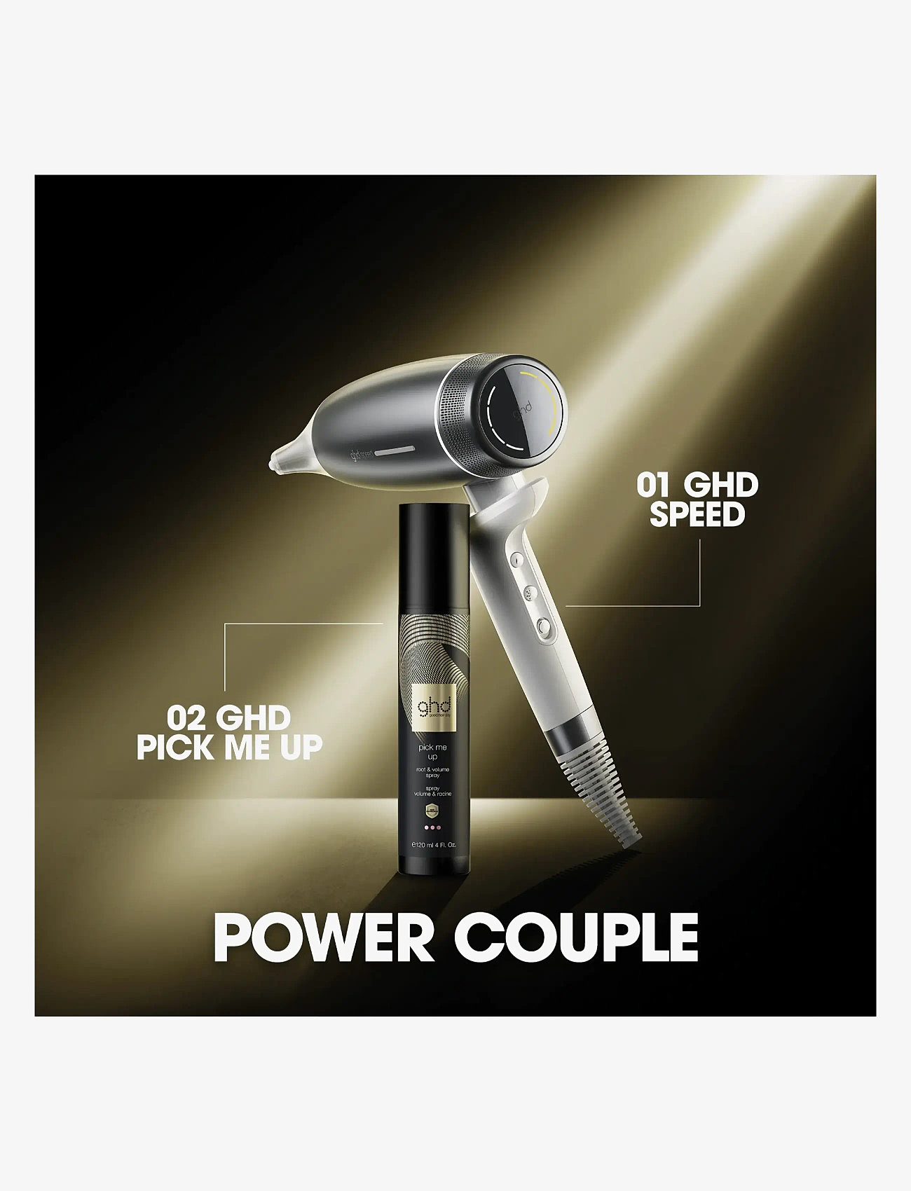 ghd - ghd Speed Silver White - föönid - white - 5