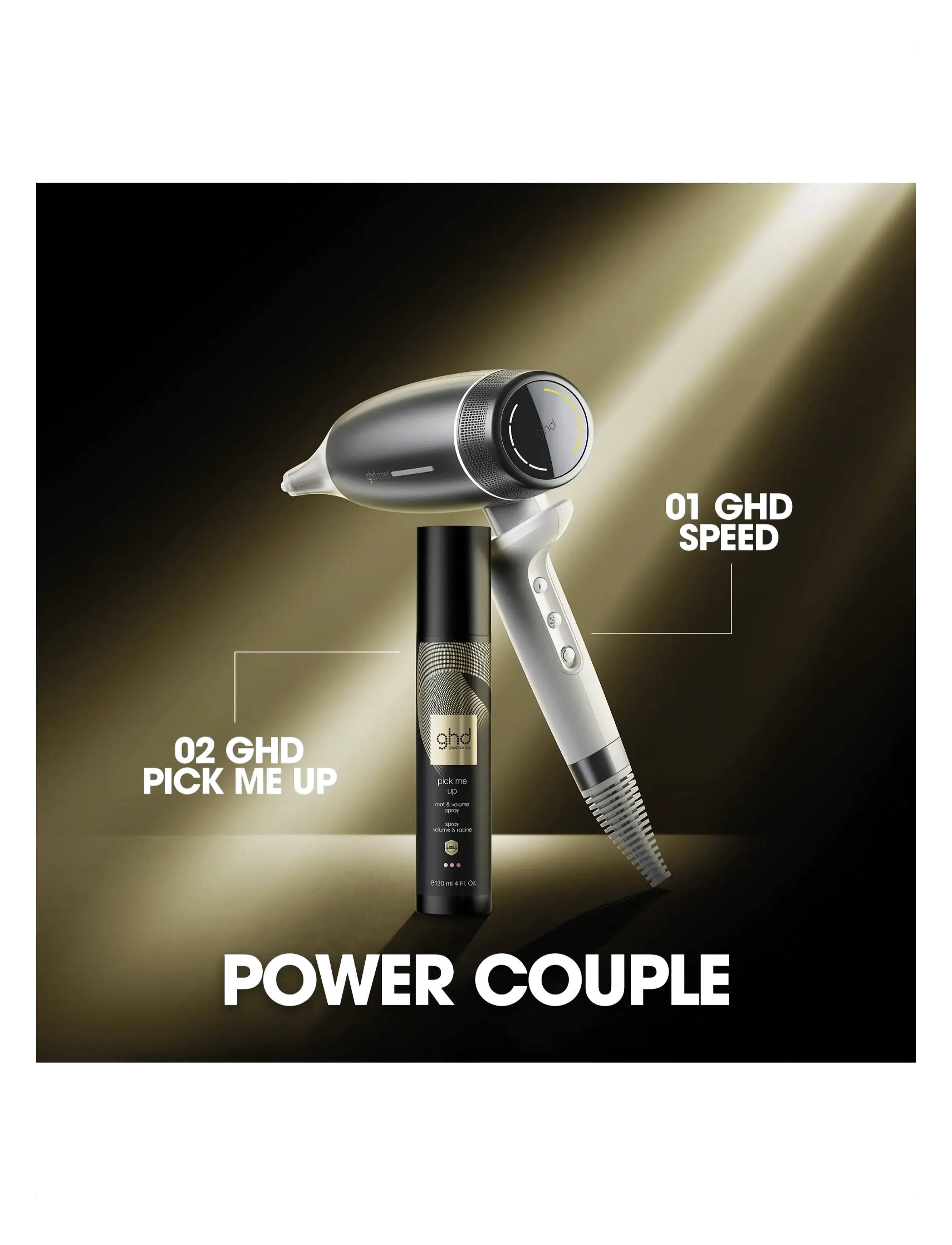 ghd - ghd Speed Silver White - styling værktøjer - white - 5