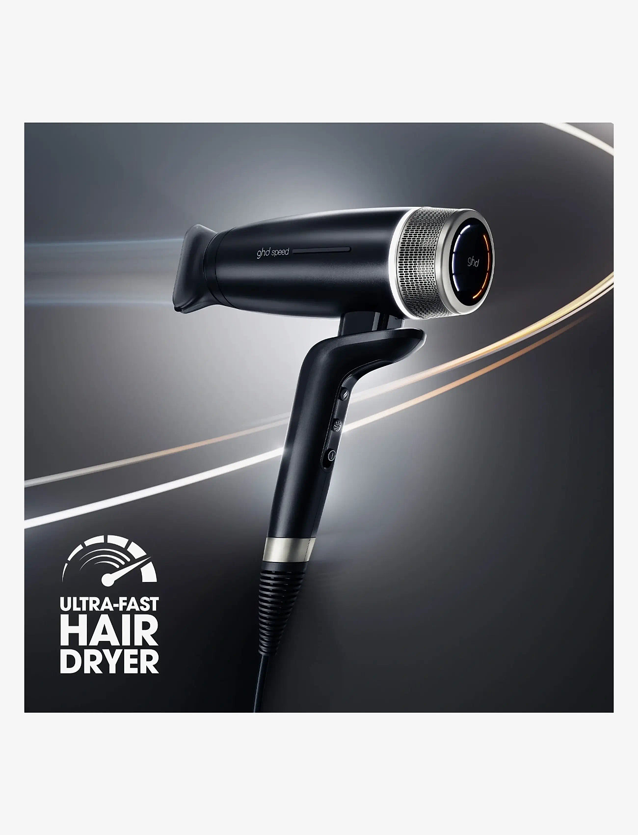ghd - ghd Speed Black - hårtørrere - black - 1