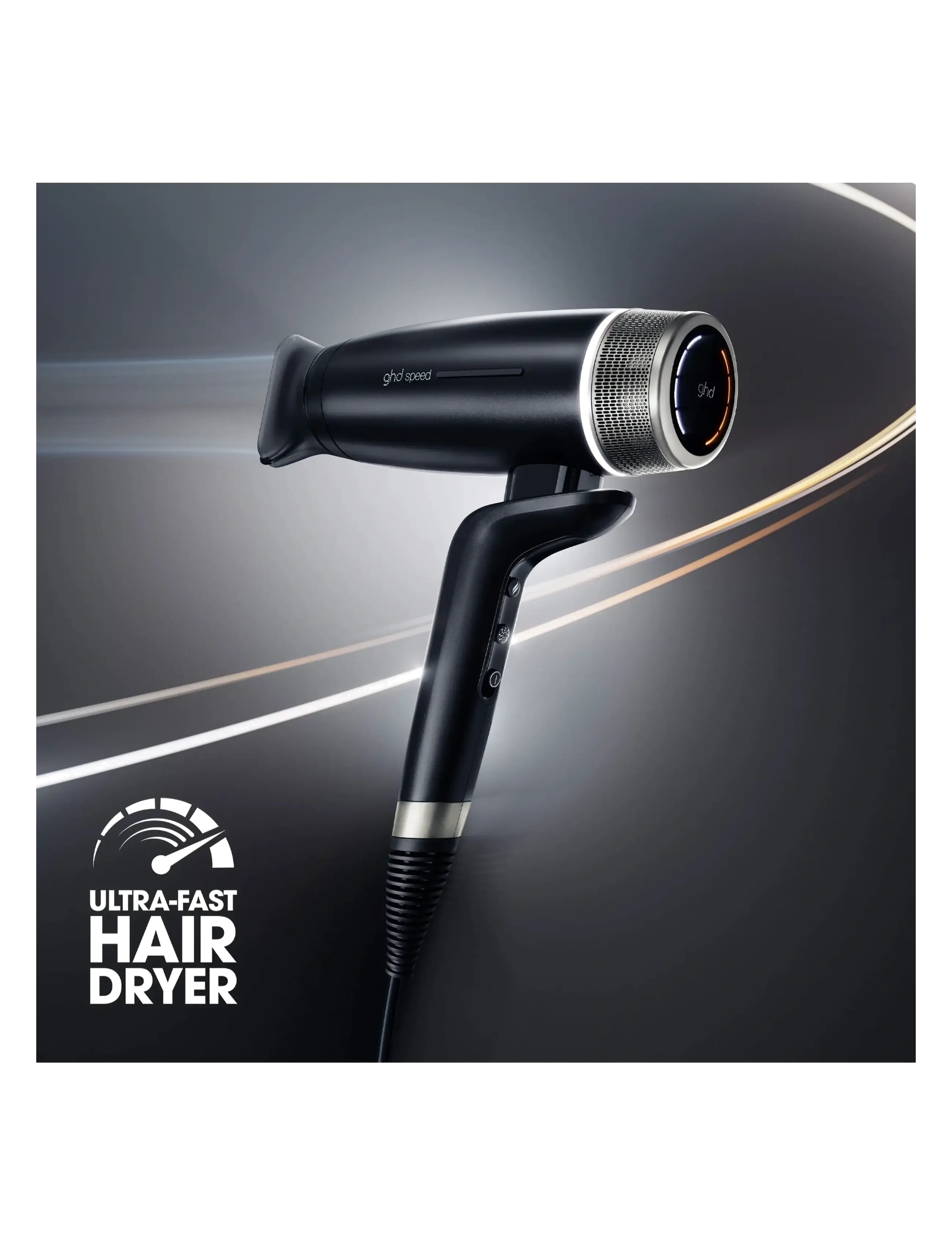 ghd - ghd Speed Black - hårfön - black - 1