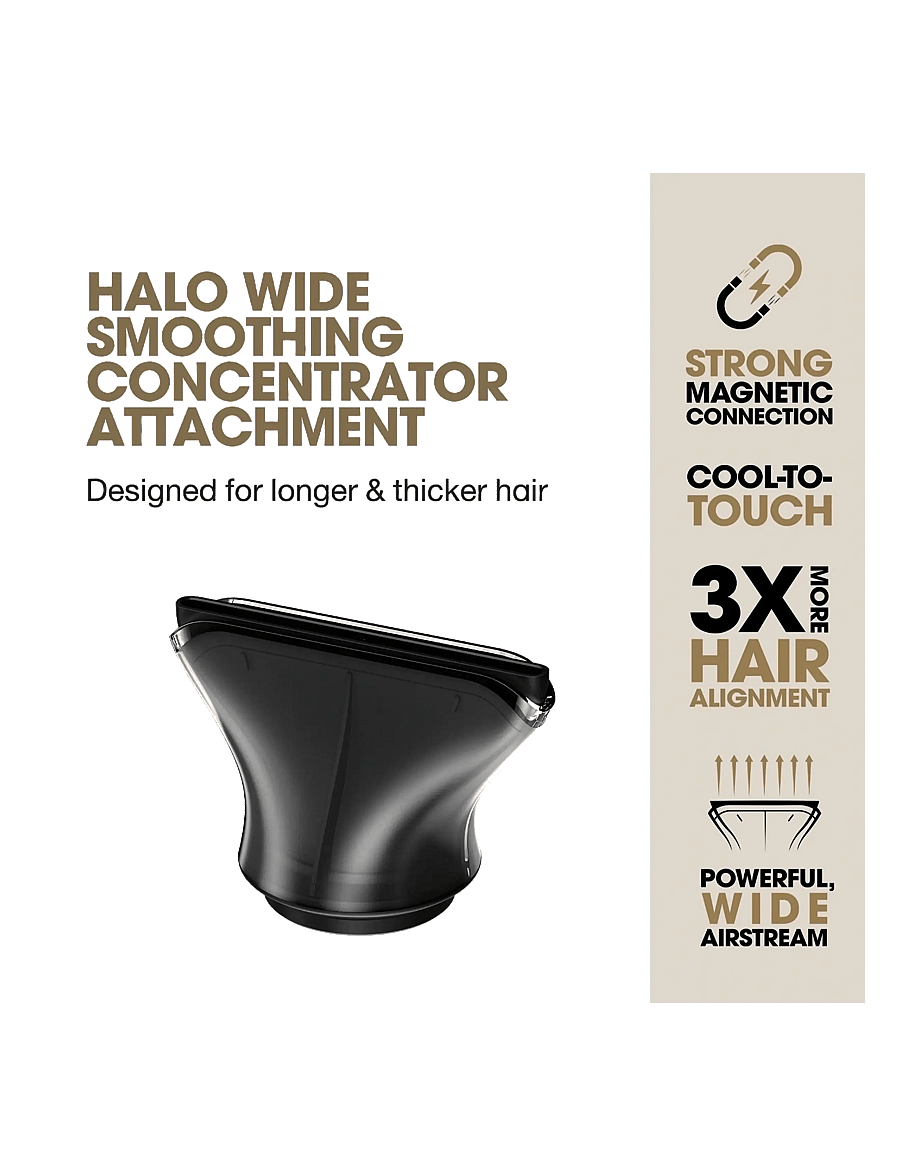 ghd - ghd Halo Wide Smoothing Concentrator - föönid - no color - 3