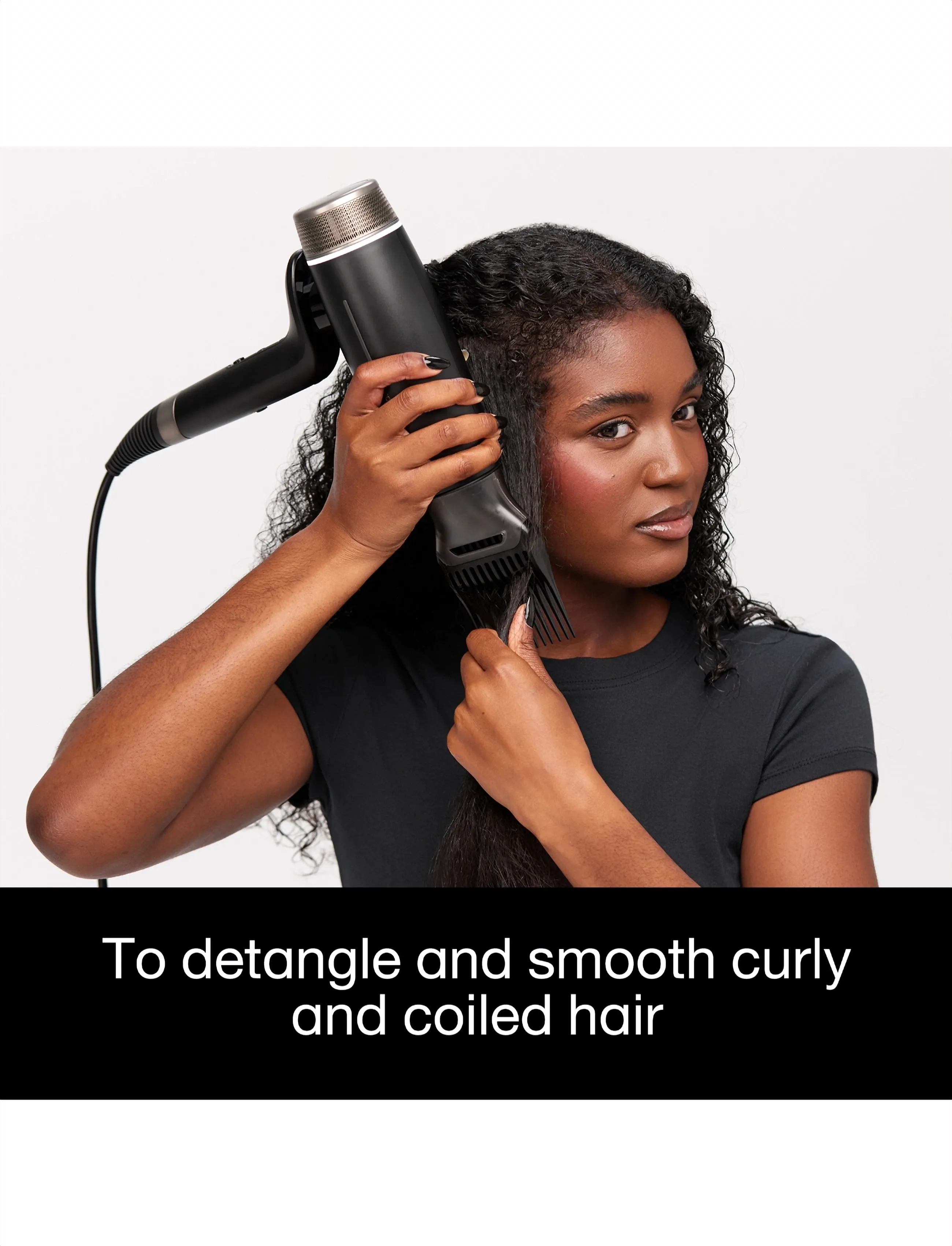 ghd Ghd Pro High Strength Comb, One Size, Black, Værktøj > Tørretumblere, Dame