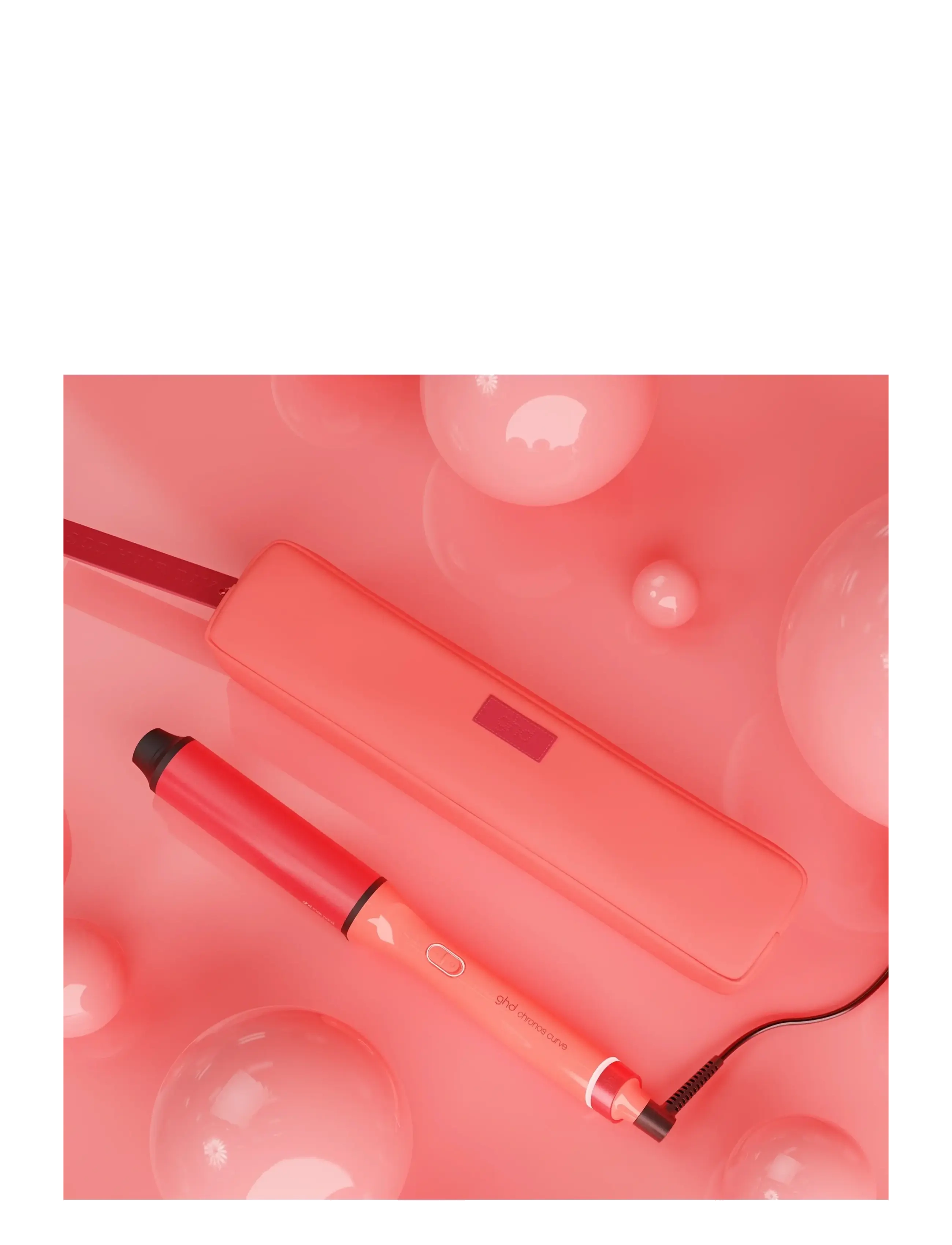 ghd - ghd Chronos Curve Limited Edition Max Wand (38mm Barrel) in Candy Coral - krøllejern - candy coral - 2