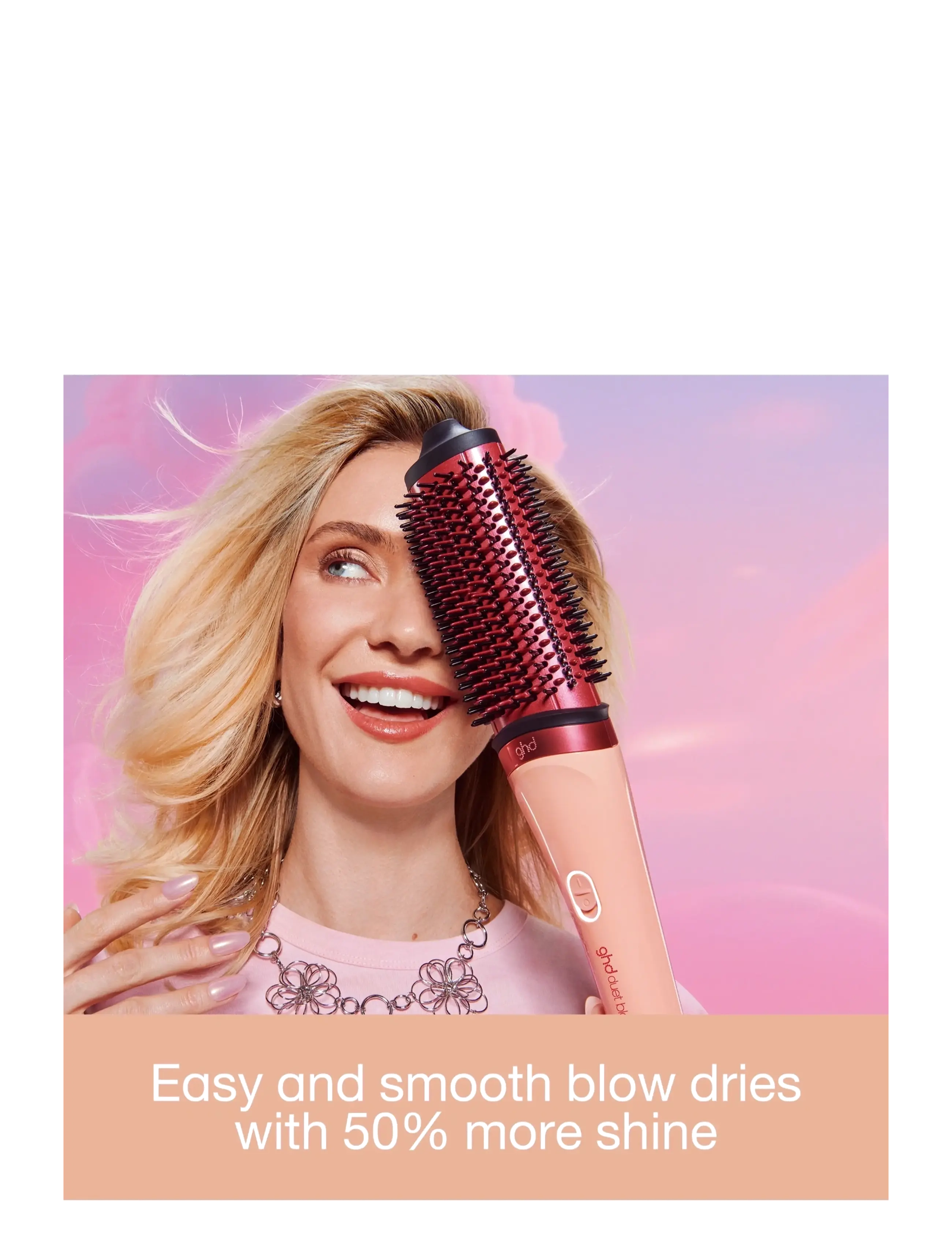 ghd - ghd Duet Blowdry Limited Edition Hair Dryer Brush in Sun-Kissed Peach - nuo 20€ iki 50 € - sun-kissed peach - 4
