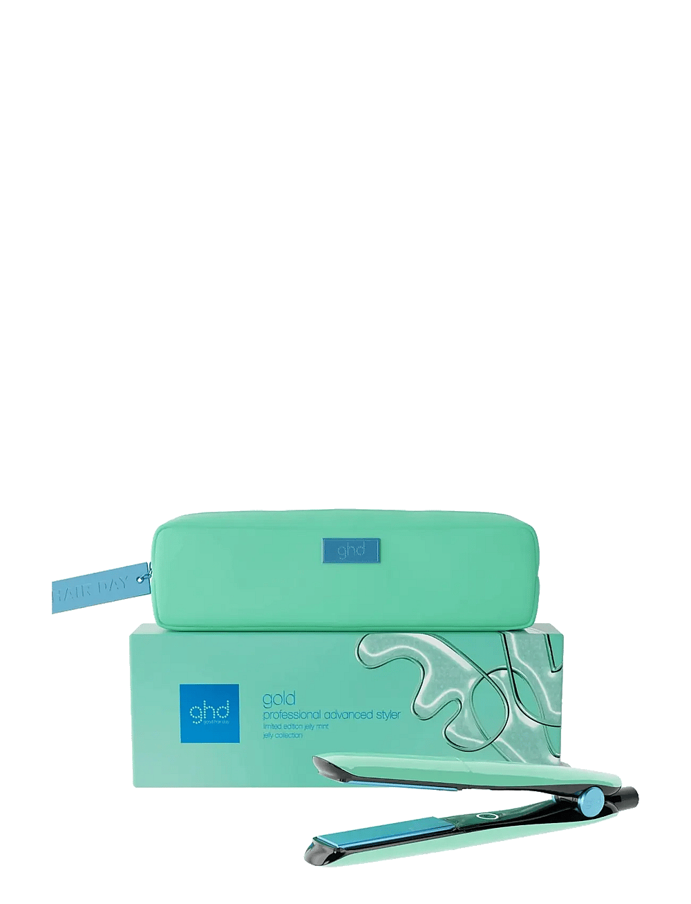 Adjustable Ghd ghd Ghd Gold Limited Edition Hair Straightener In Jelly Mint (Jelly ...