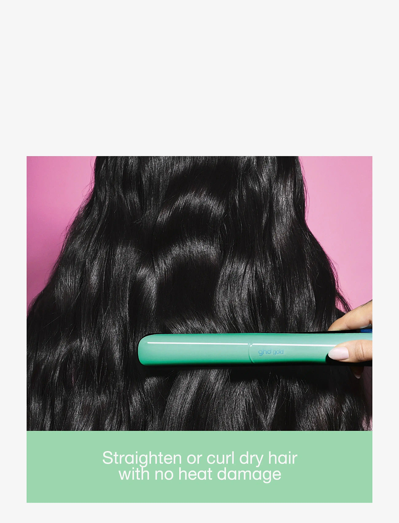 ghd Ghd Gold Limited Edition Hair Straightener In Jelly Mint (Jelly ...