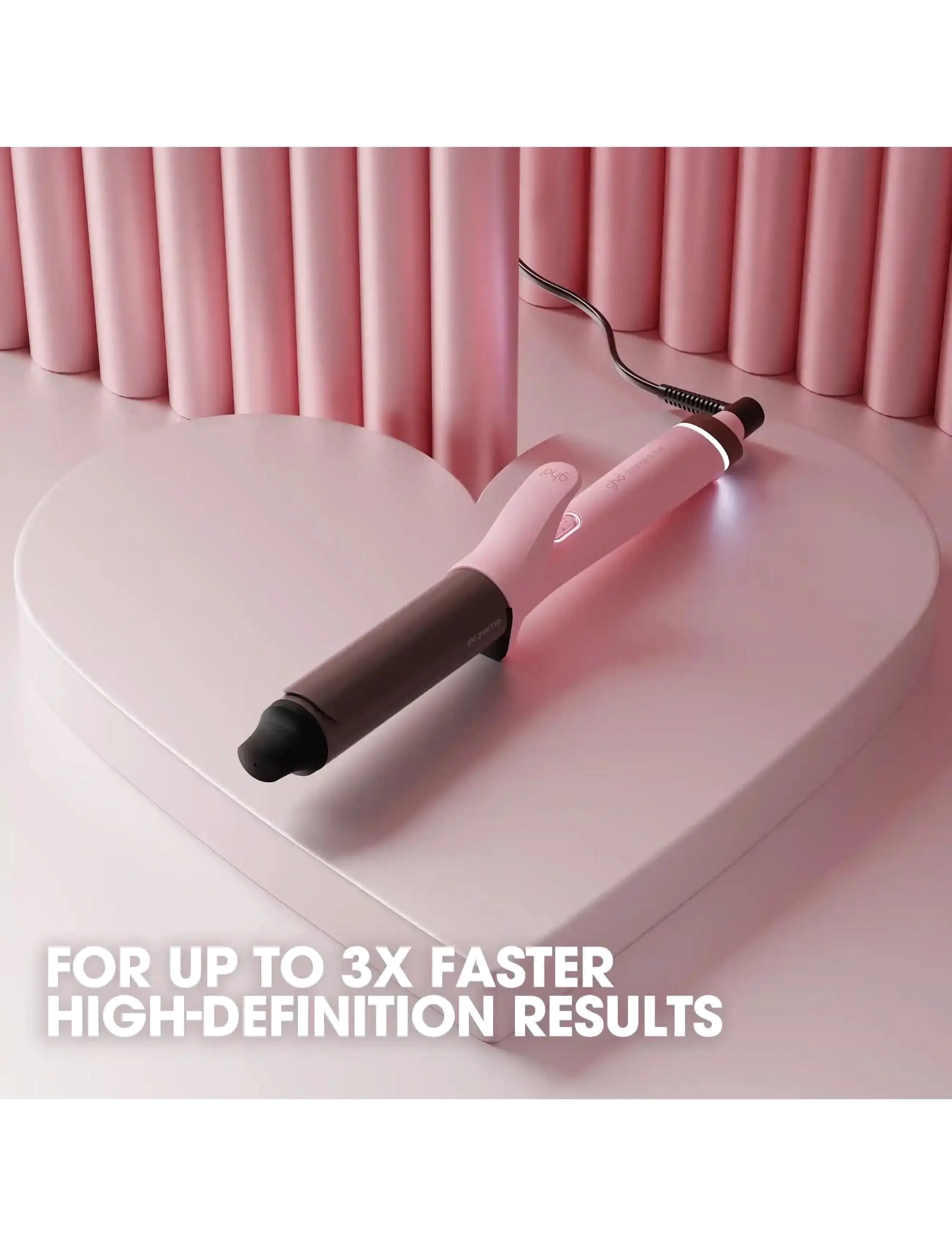 ghd - ghd Chronos Curve Limited Edition Grand Tong (32mm Barrel) in Dusted Pink - 20–50€ - pink - 2