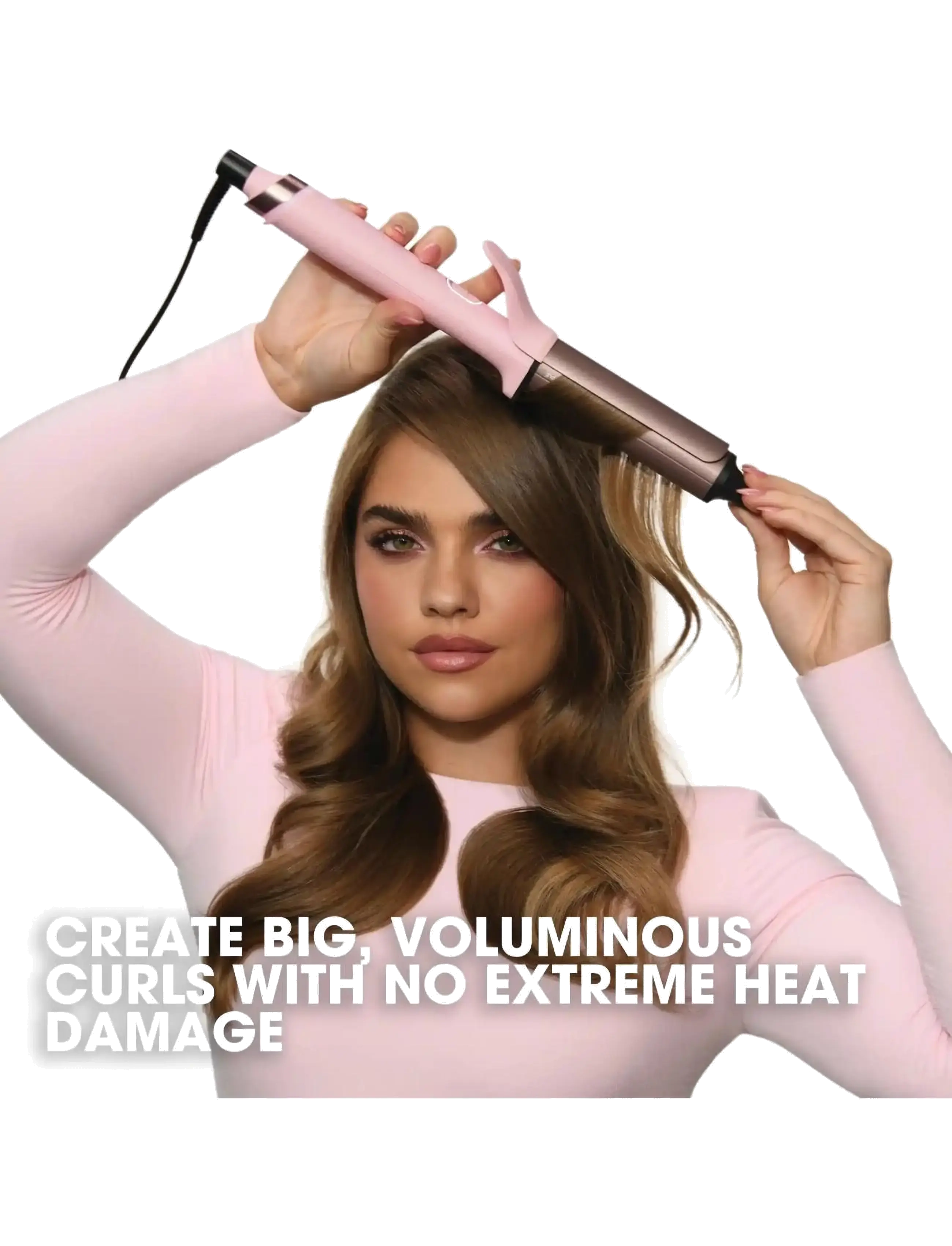 ghd - ghd Chronos Curve Limited Edition Grand Tong (32mm Barrel) in Dusted Pink - 20–50€ - pink - 3