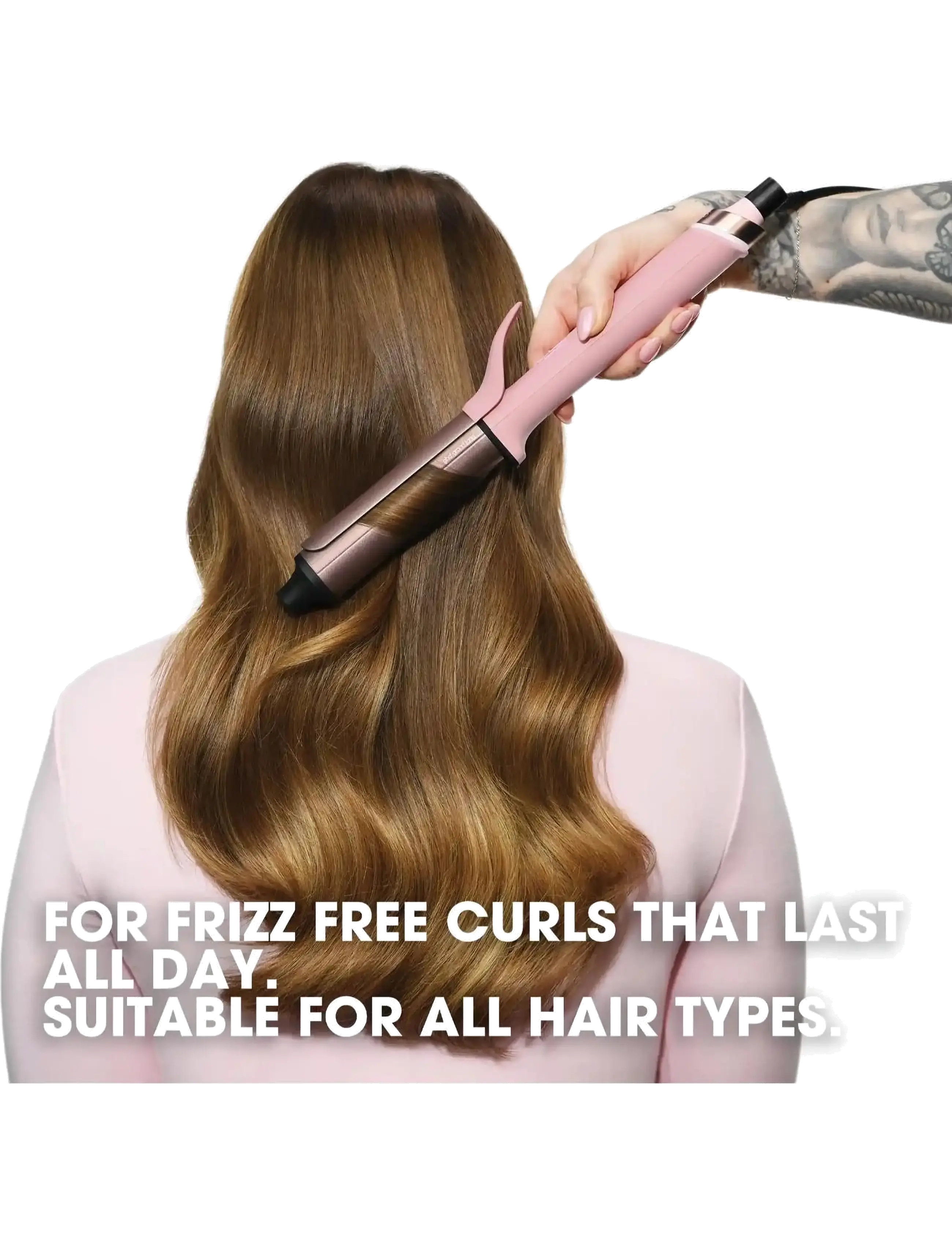 ghd - ghd Chronos Curve Limited Edition Grand Tong (32mm Barrel) in Dusted Pink - 20–50€ - pink - 4
