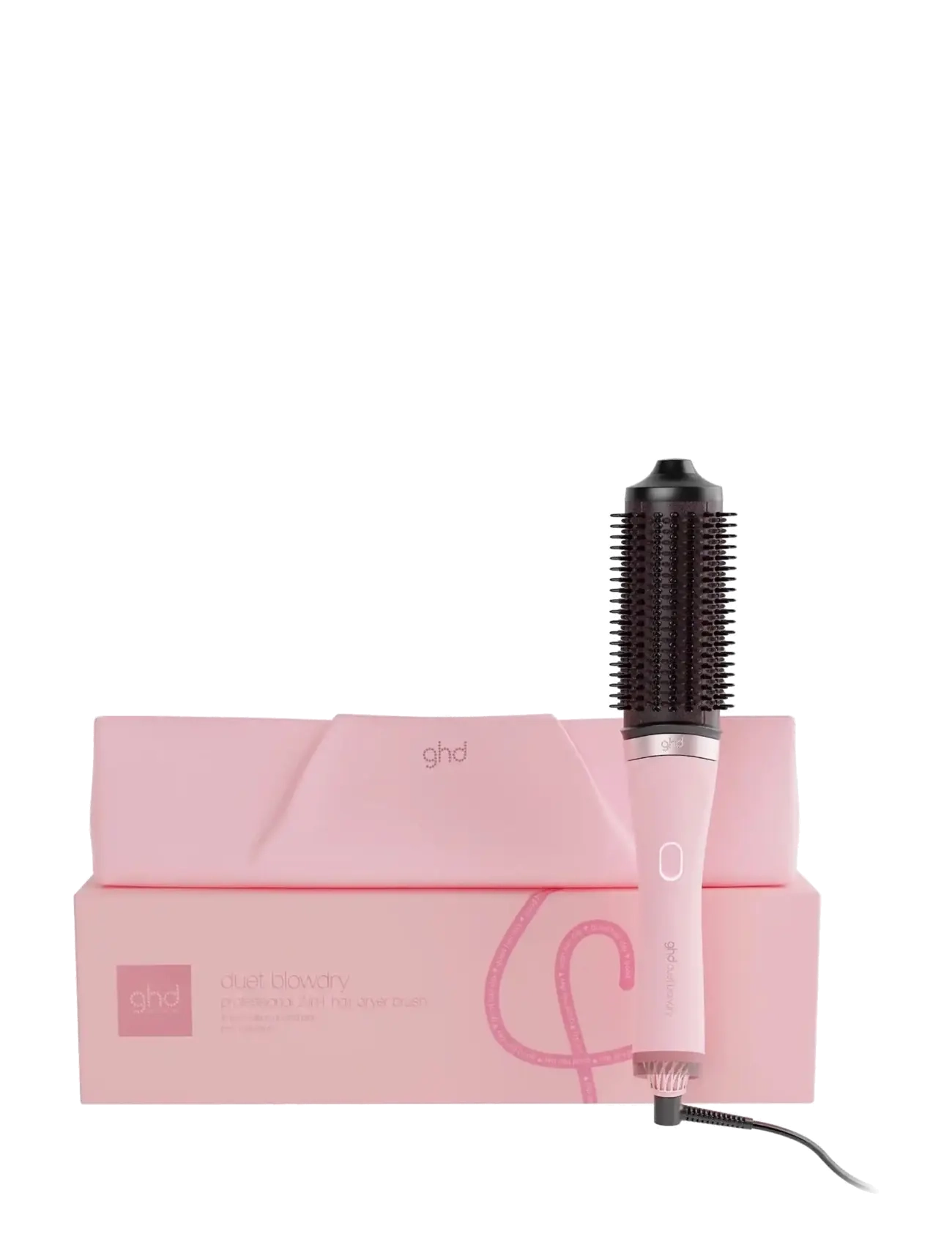 ghd ghd Duet Blowdry Limited Edition Hair Dryer Brush in Dusted Pink - Juuksed - PINK / pink/rose