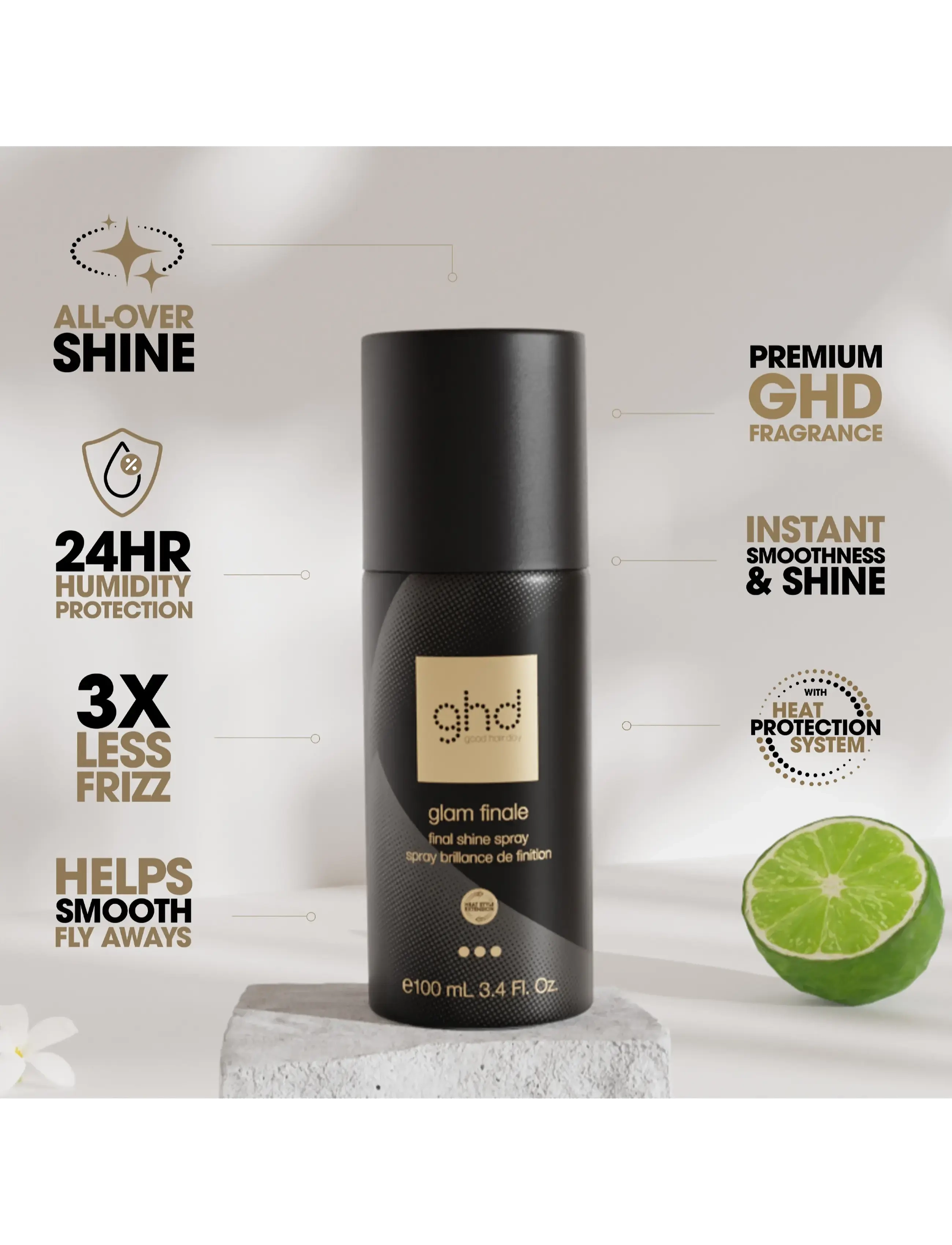 ghd - ghd Glam Finale - Final Shine Spray - 100ml - no color - 3