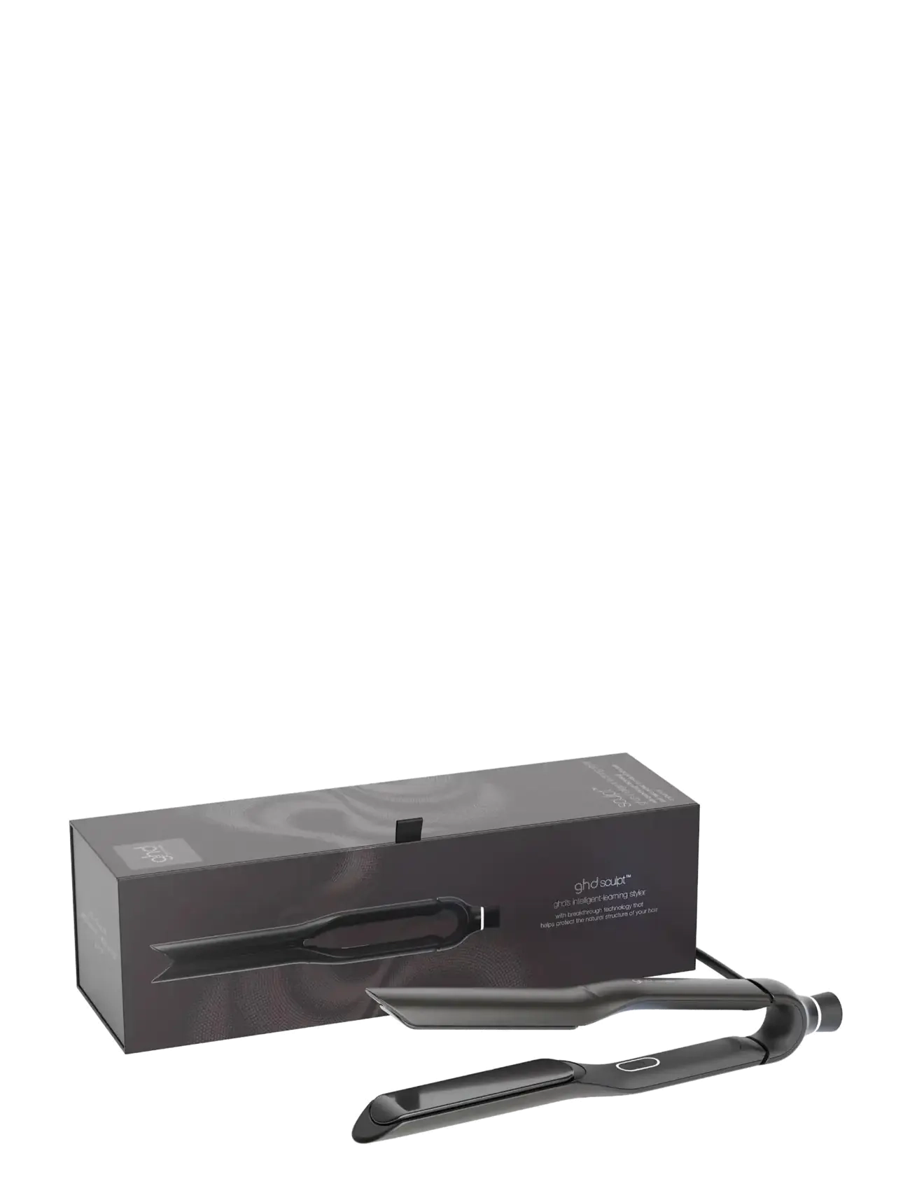 ghd Sculpt Interactive Hair Straightener Black, Glattejern, Sort, Str: ONE SIZE