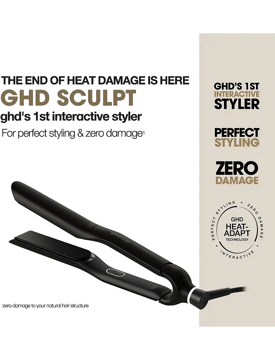 ghd - ghd Sculpt Interactive Hair Straightener - Black - sirgendajad - black - 2