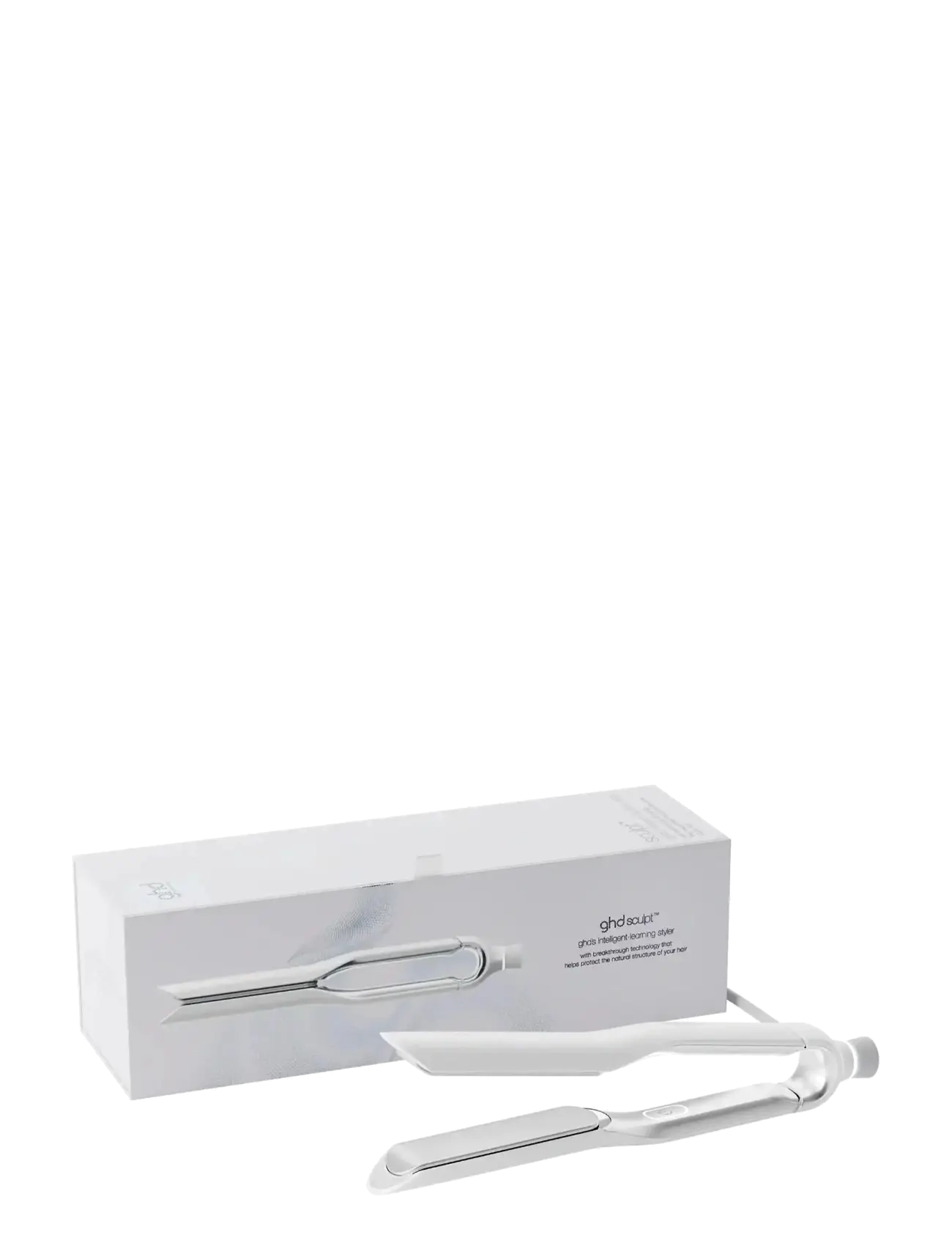 ghd Ghd Sculpt Interactive Hair Straightener - White, One Size, White, Værktøj > Glattejern, Dame