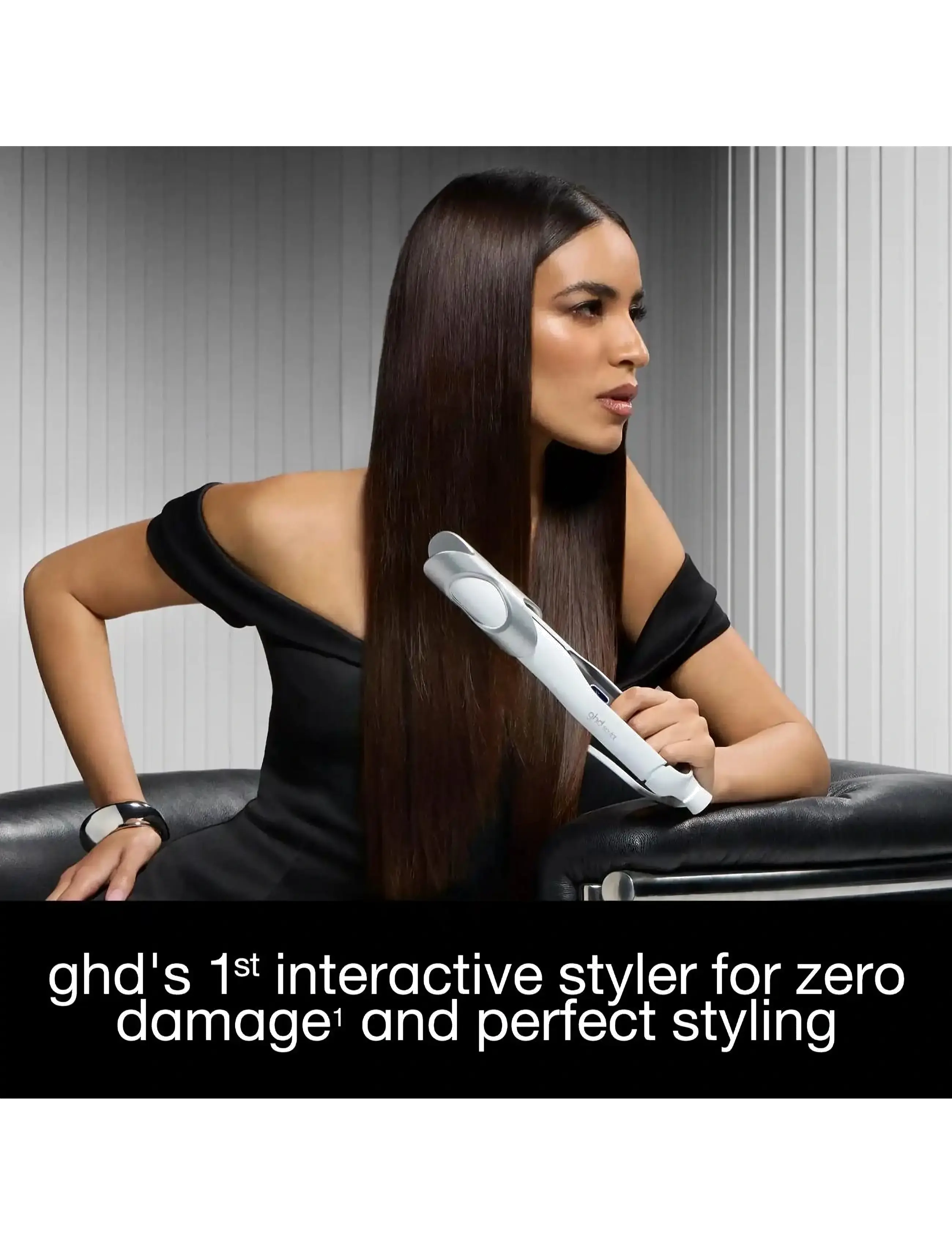 ghd - ghd Sculpt Interactive Hair Straightener - White - white - 4
