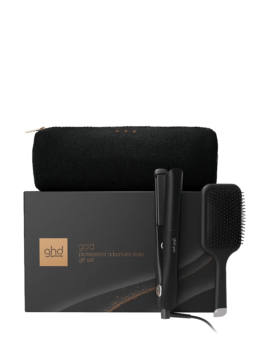 ghd - ghd Gold Hair Straightener - Festive Gift Set in Black - no color - 1