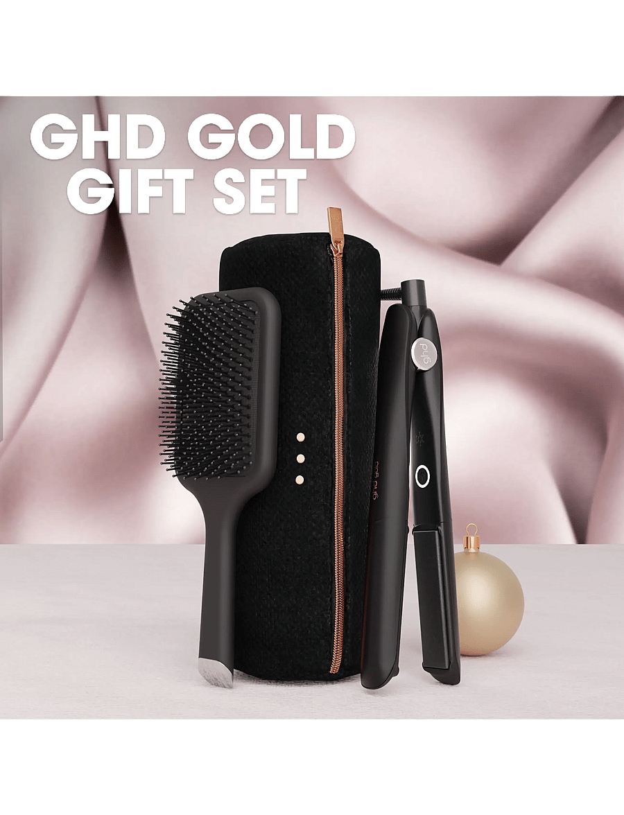 ghd - ghd Gold Hair Straightener - Festive Gift Set in Black - no color - 2