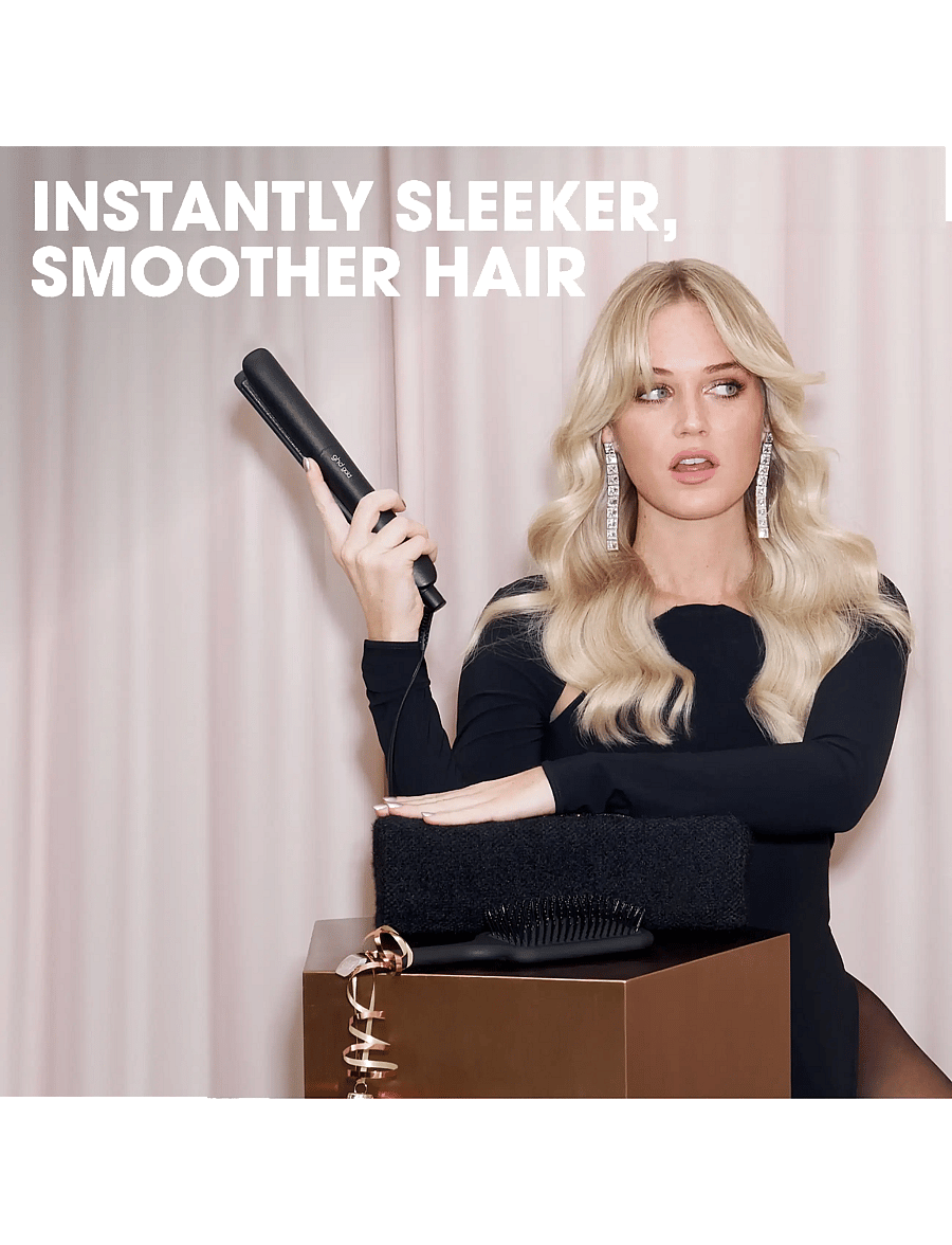 ghd - ghd Gold Hair Straightener - Festive Gift Set in Black - no color - 3