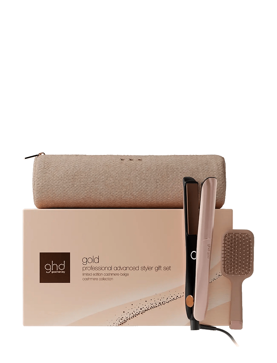 ghd - ghd Gold Hair Straightener - Festive Gift Set in Cashmere Beige - cashmere beige - 1