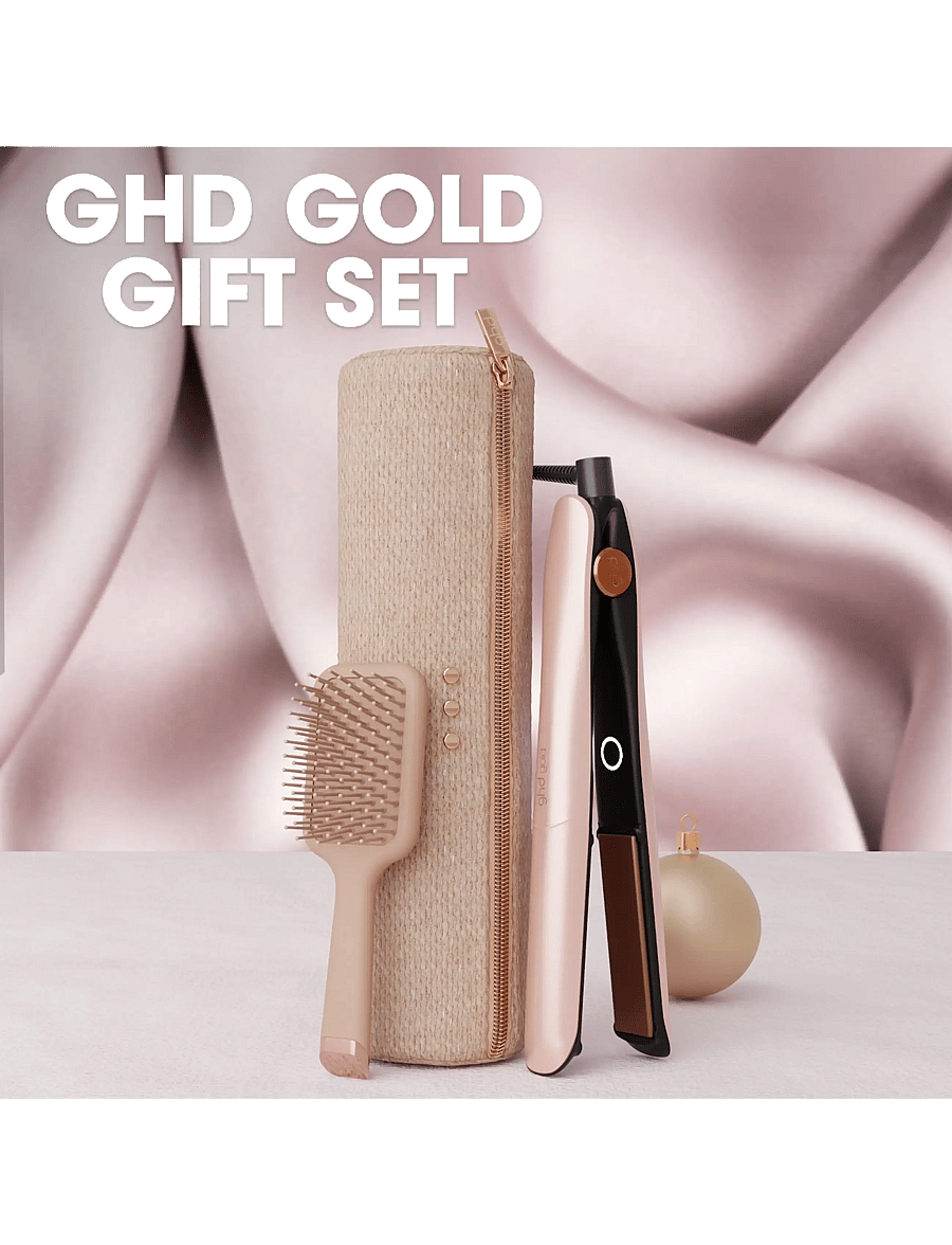 ghd - ghd Gold Hair Straightener - Festive Gift Set in Cashmere Beige - cashmere beige - 2