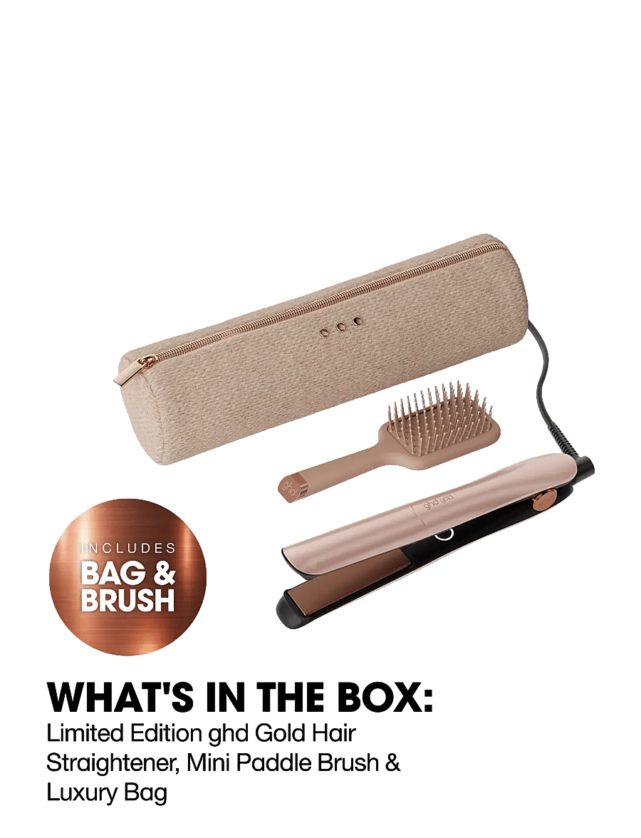 ghd - ghd Gold Hair Straightener - Festive Gift Set in Cashmere Beige - cashmere beige - 5