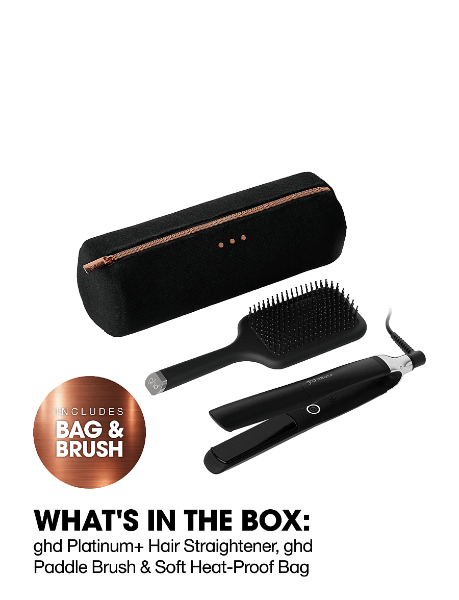 ghd - ghd Platinum+ Hair Straightener - Festive Gift Set in Black - no color - 5