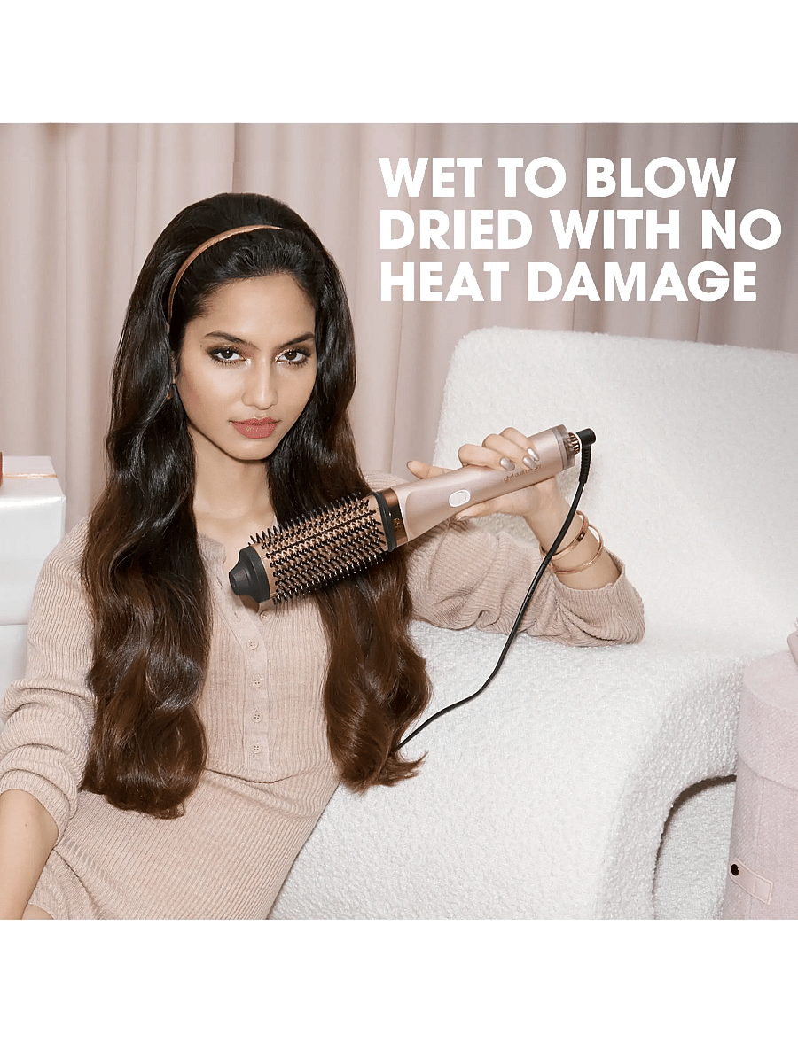 ghd - ghd Duet Blowdry 2-in-1 Hair Dryer Brush - Festive Gift Set In Cashmere Beige - cashmere beige - 3