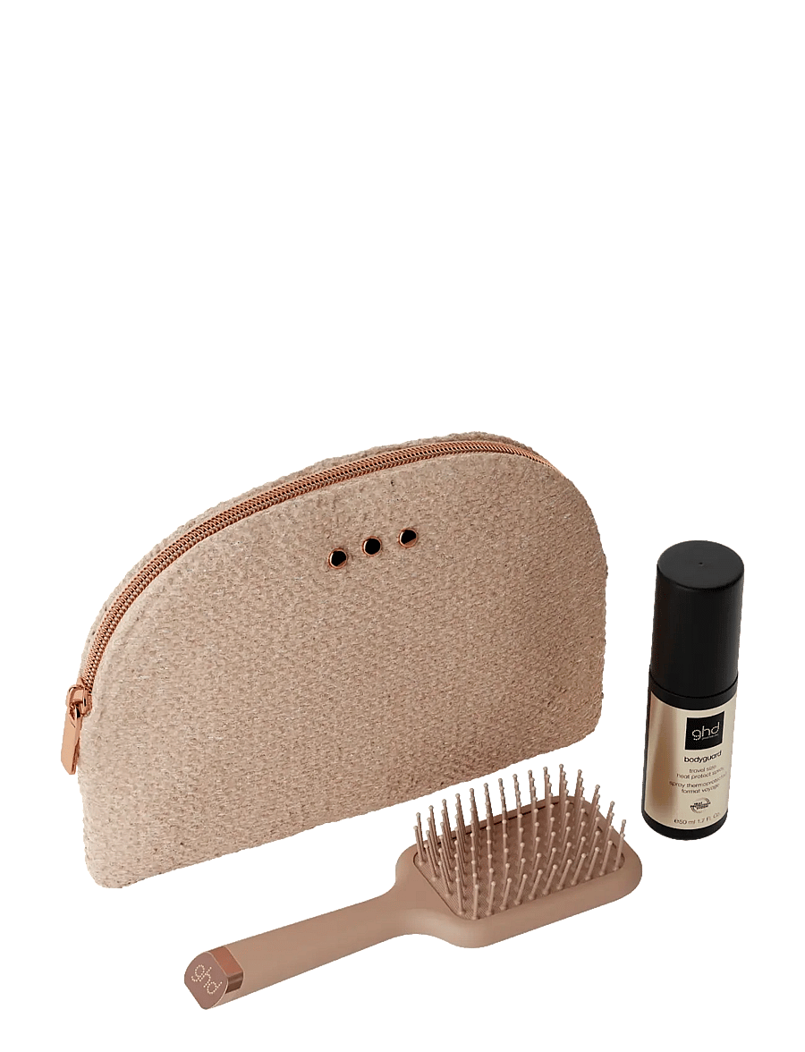 ghd - ghd Style Gift Set - Mini The All-Rounder Paddle Brush & Mini Bodyguard - cashmere beige - 1