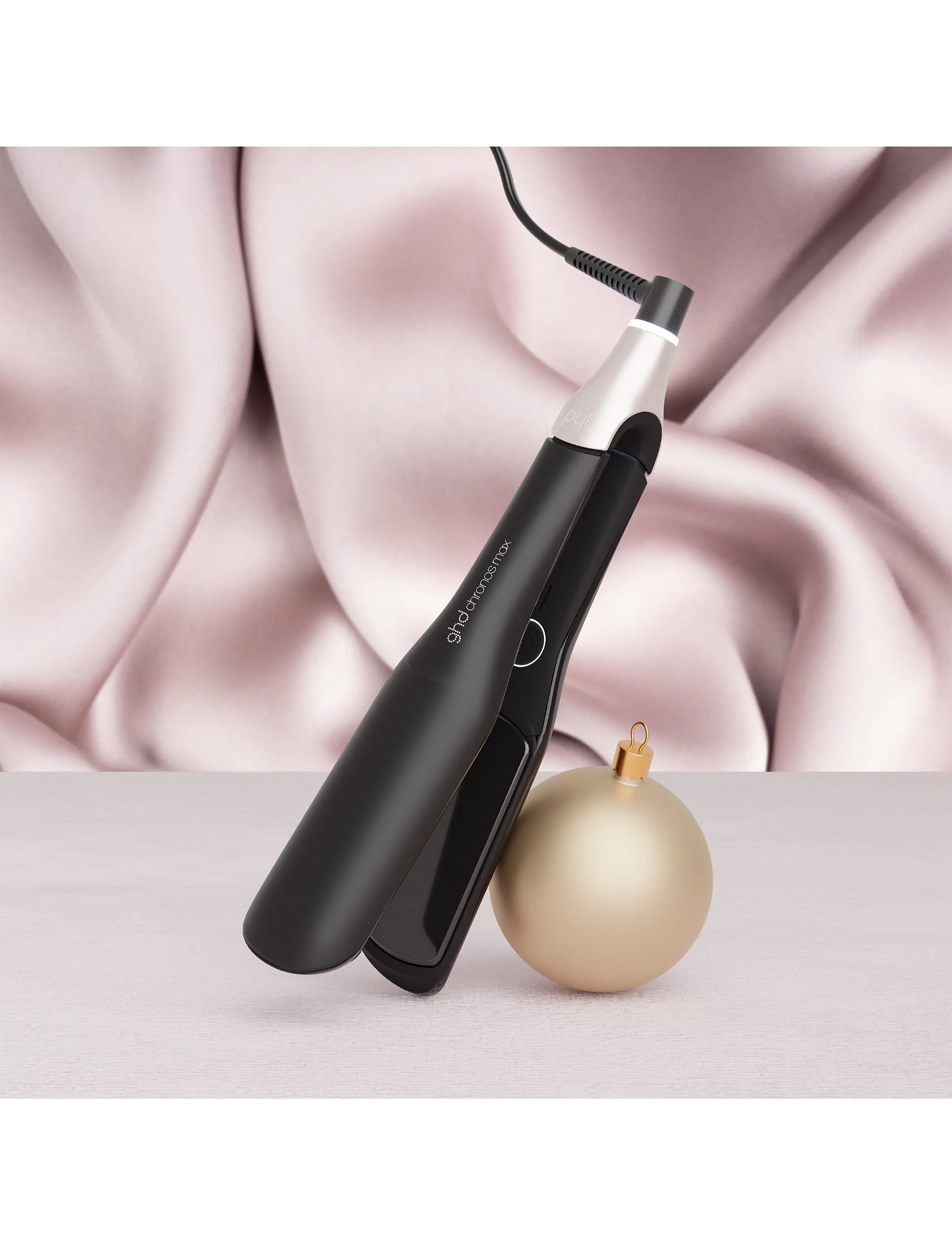 ghd - ghd Chronos Max - Wide Plate Hair Straightener - Festive Gift Set in Black - no color - 0