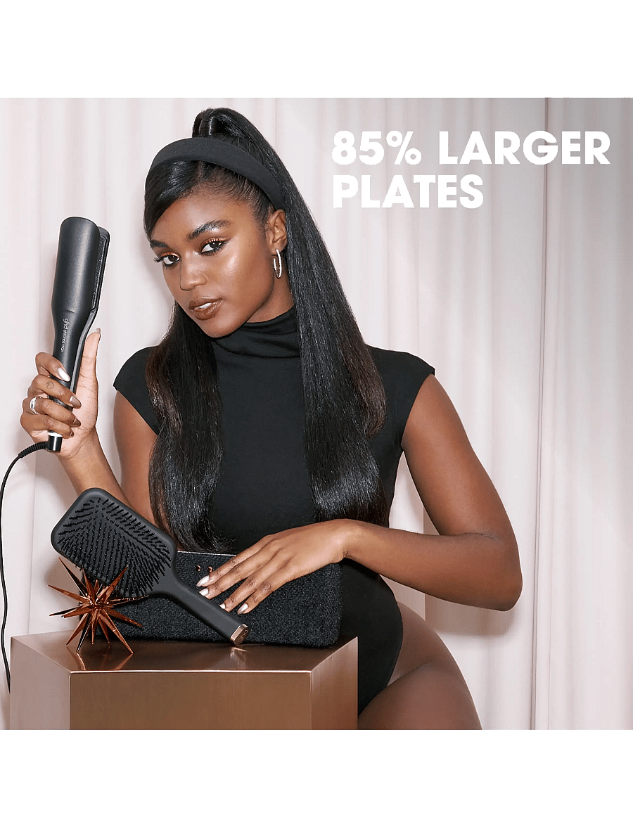 ghd - ghd Chronos Max - Wide Plate Hair Straightener - Festive Gift Set in Black - no color - 3