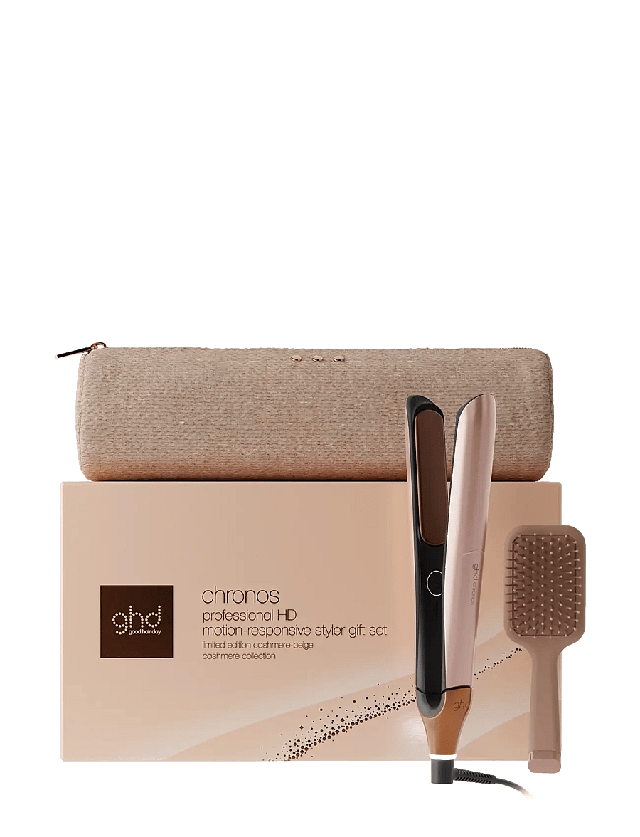 ghd - ghd Chronos Hair Straightener - Festive Gift Set in Cashmere Beige - cashmere beige - 1