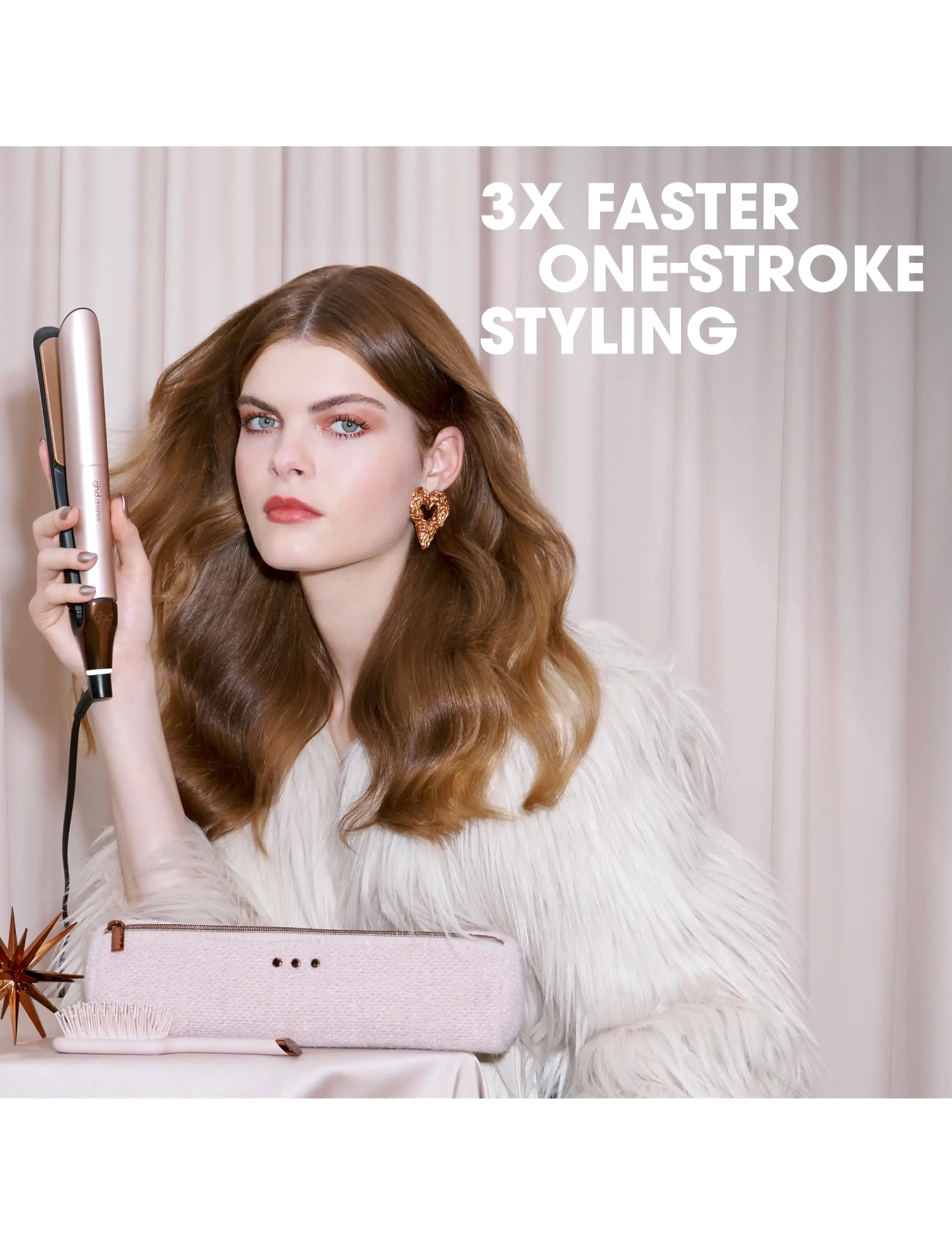 ghd - ghd Chronos Hair Straightener - Festive Gift Set in Cashmere Beige - cashmere beige - 3