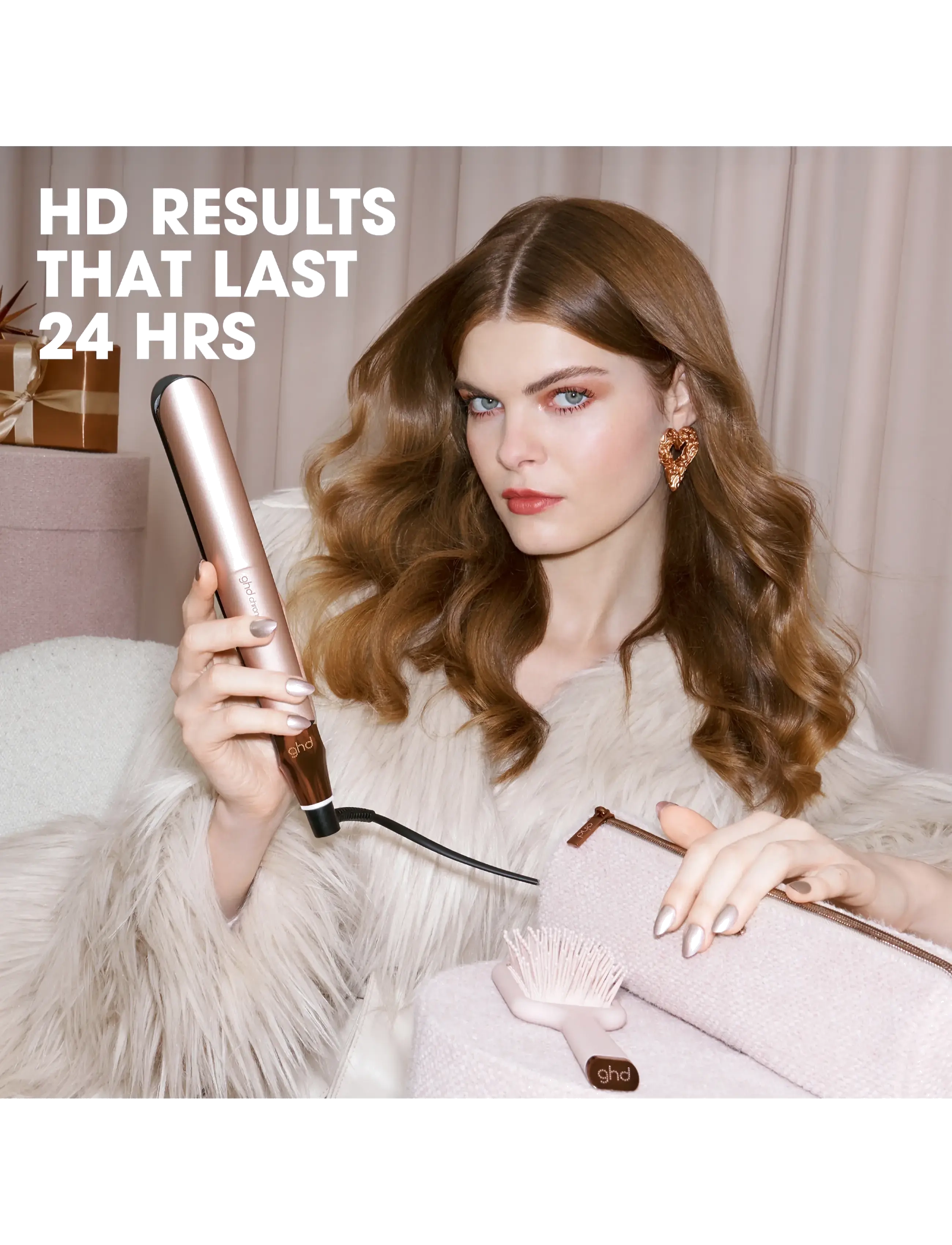 ghd - ghd Chronos Hair Straightener - Festive Gift Set in Cashmere Beige - cashmere beige - 4