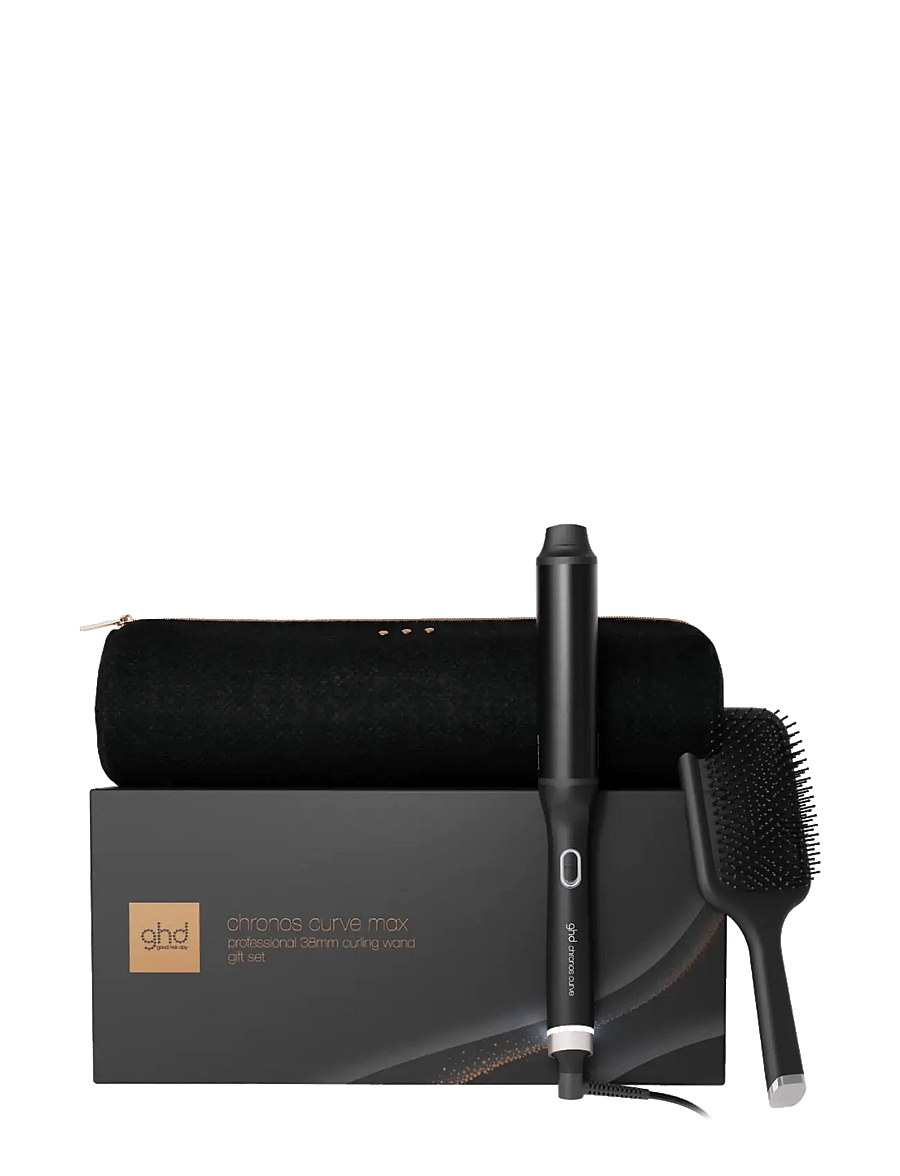 ghd - ghd Chronos Curve - Max Wand 38mm Barrel - Festive Gift Set in Black - no color - 1