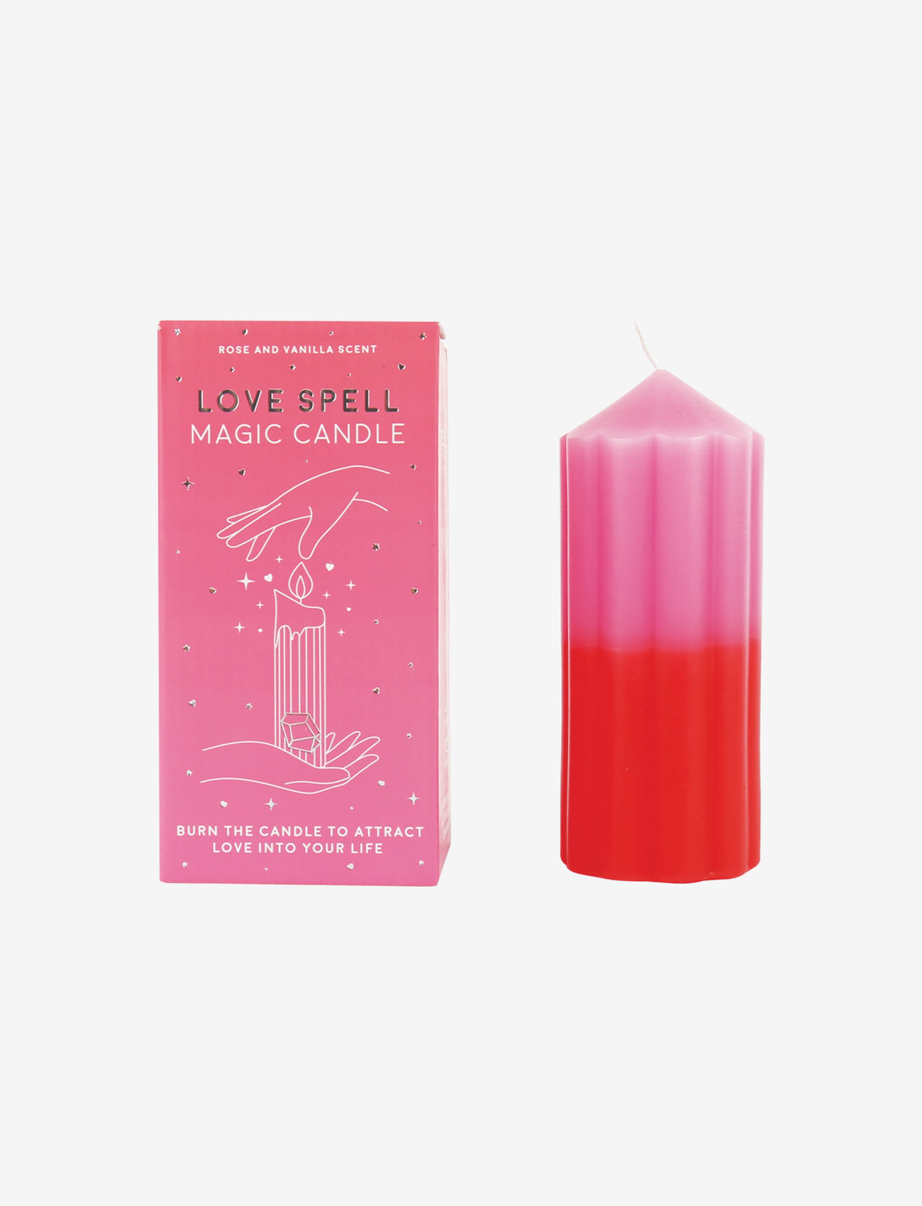 Gift Republic - Magic Candle Love Spell - laveste priser - pink - 0