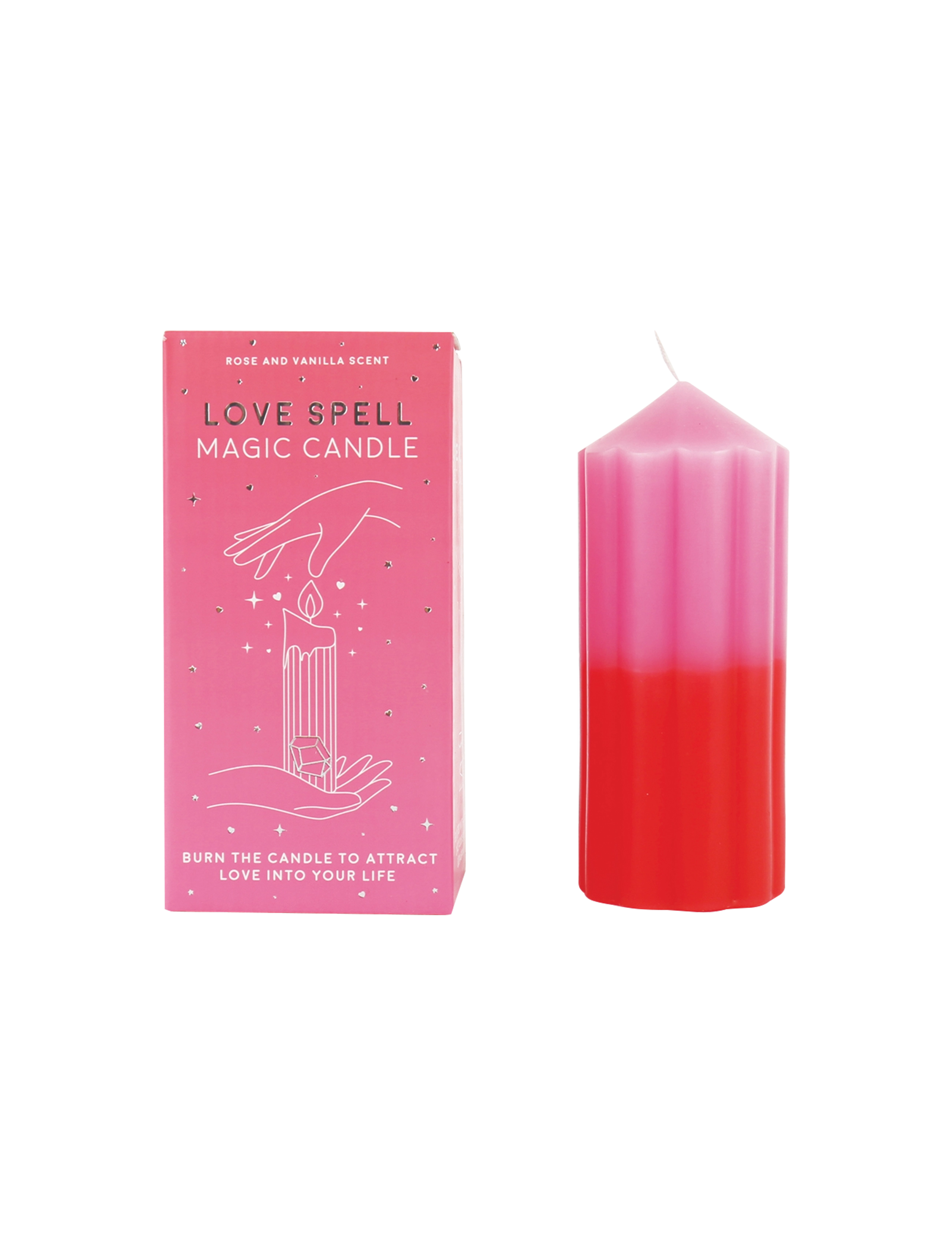Gift Republic Magic Candle Love Spell - Gaver - PINK / pink/rose