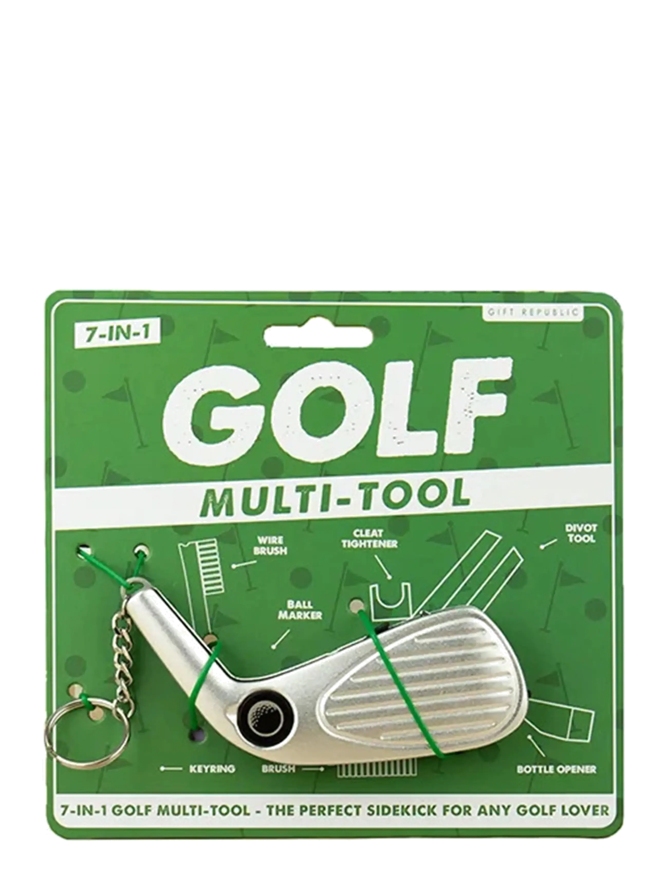 Gift Republic Multiverktyg Golf - Campaign - GREEN / silver